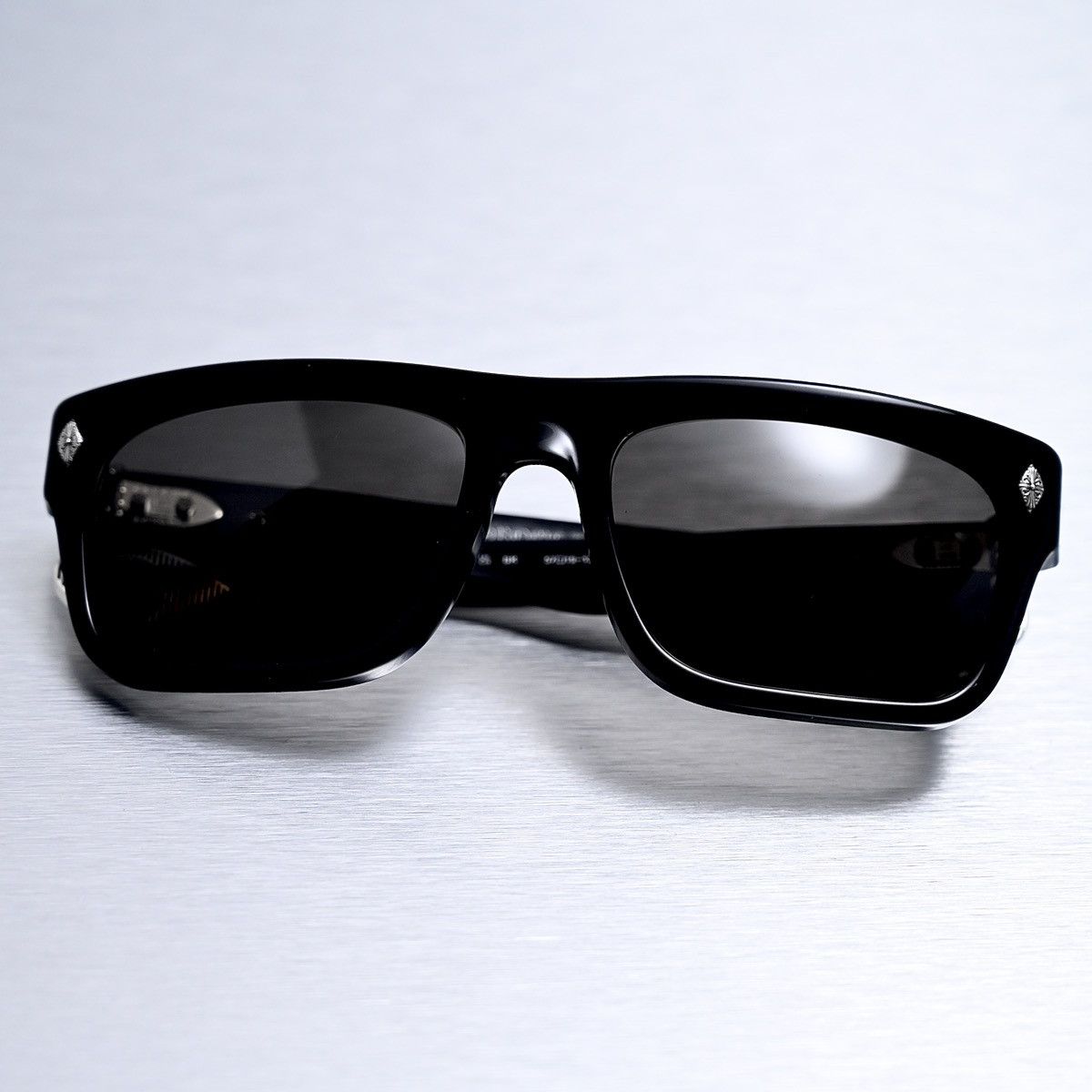 Chrome Hearts CHROME HEARTS SLUSS BUSSIN II BLACK SUNGLASSES Size ONE SIZE - 8 Thumbnail