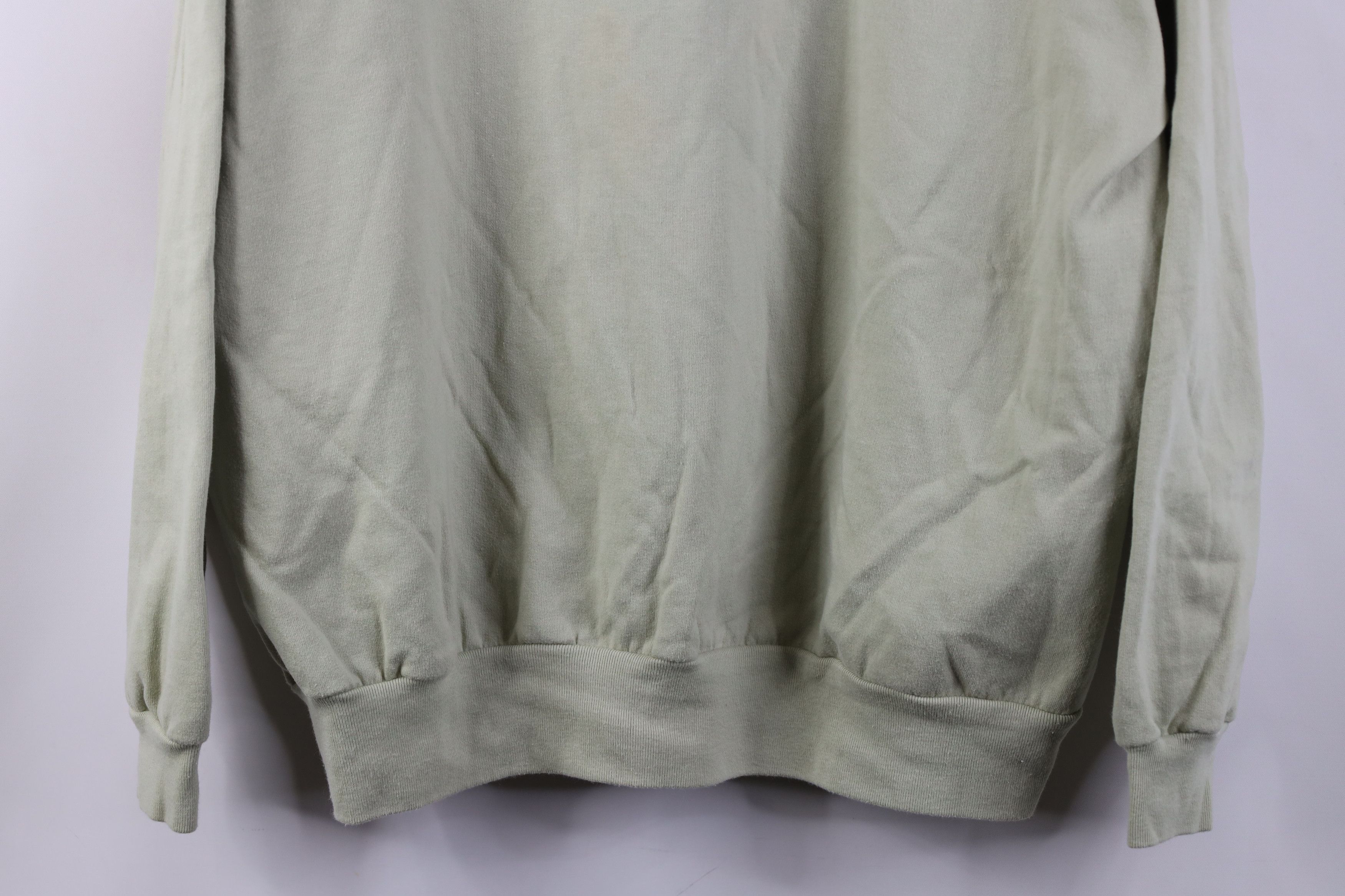 Vintage Vintage 90s Y2K Streetwear Butterfly Nature Sweatshirt Green Size XL / US 12-14 / IT 48-50 - 3 Thumbnail