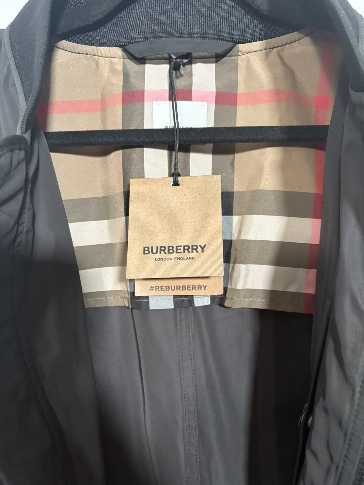 Burberry Burberry Technical Bomber Jacket — NWT (US 38 / EU 48) Size US M / EU 48-50 / 2 - 3 Thumbnail