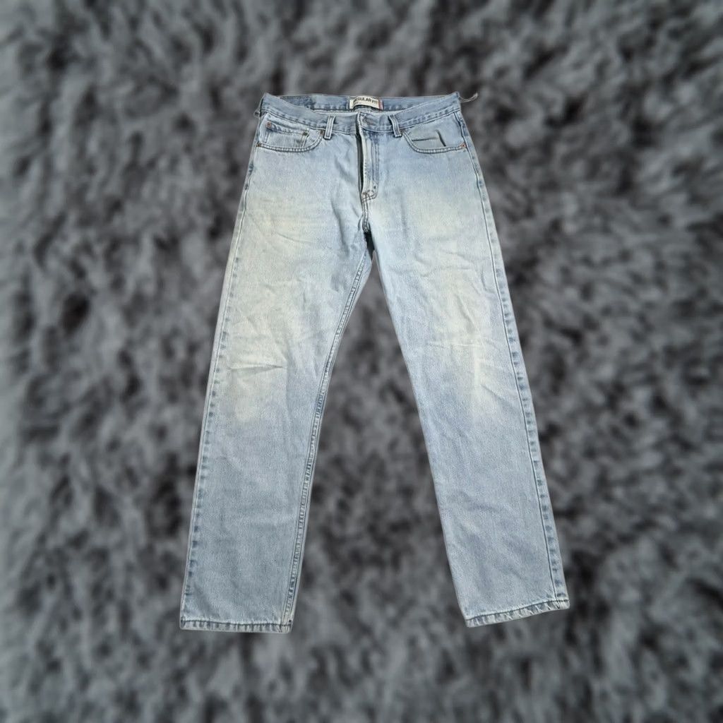Levi's VINTAGE Levi's 505 Jeans Mens 35x32 Regular Fit Straight Leg 2000s Y2K Blue Size US 35 - 1 Thumbnail