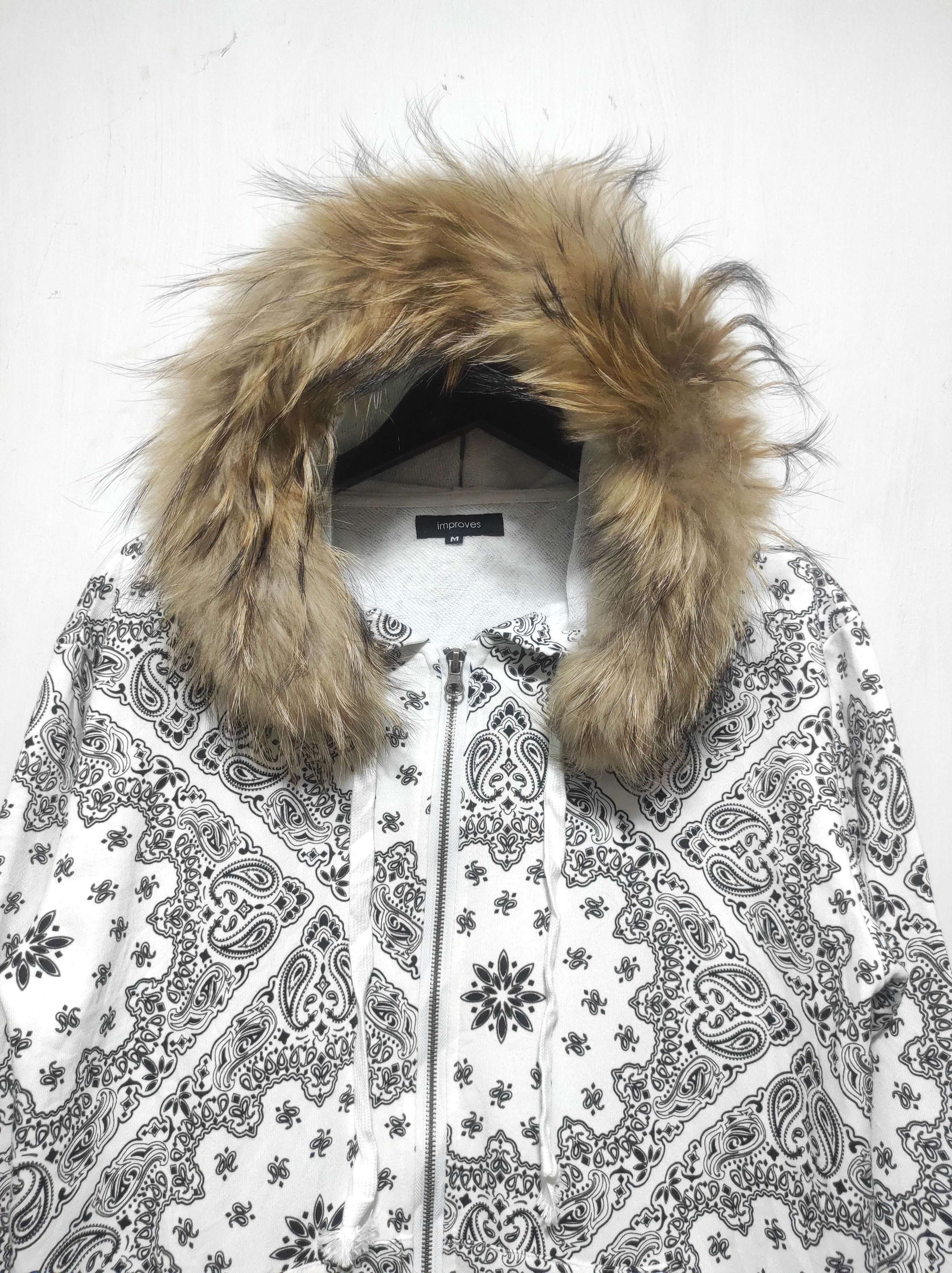 If Six Was Nine Improves Bandana Fur Hoodie i6w9 LGB Kapital style Size US M / EU 48-50 / 2 - 3 Thumbnail