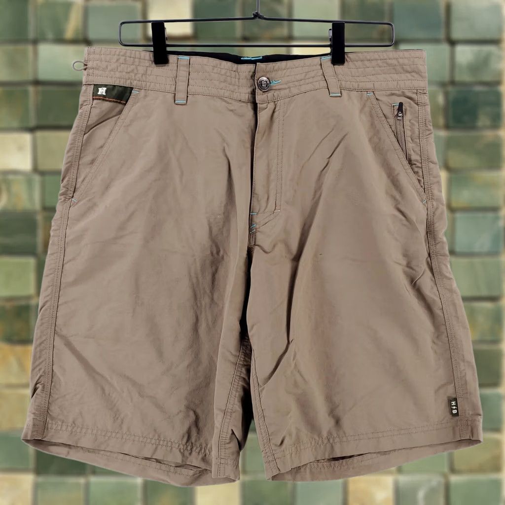 Vintage Howler Bros Hiking Shorts Brown 9.5 Inseam Mens 35 Beige 34 (35 Actual) Size US 35 - 1 Thumbnail