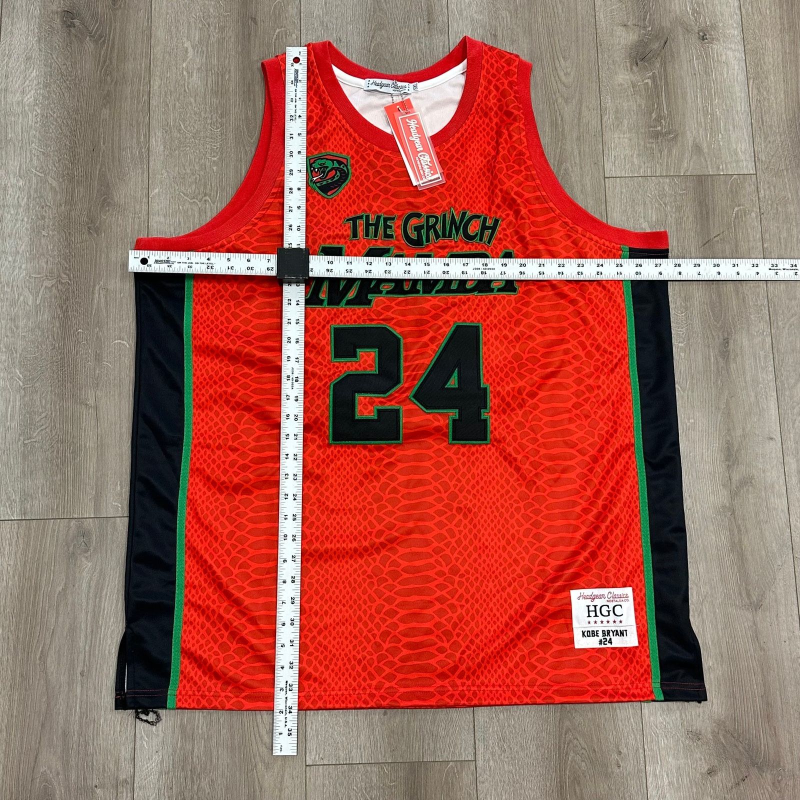 Urban Classics Headgear Classics Kobe Bryant "The Grinch Mamba" 5XL XXXXXL Size US XXL / EU 58 / 5 - 9 Thumbnail