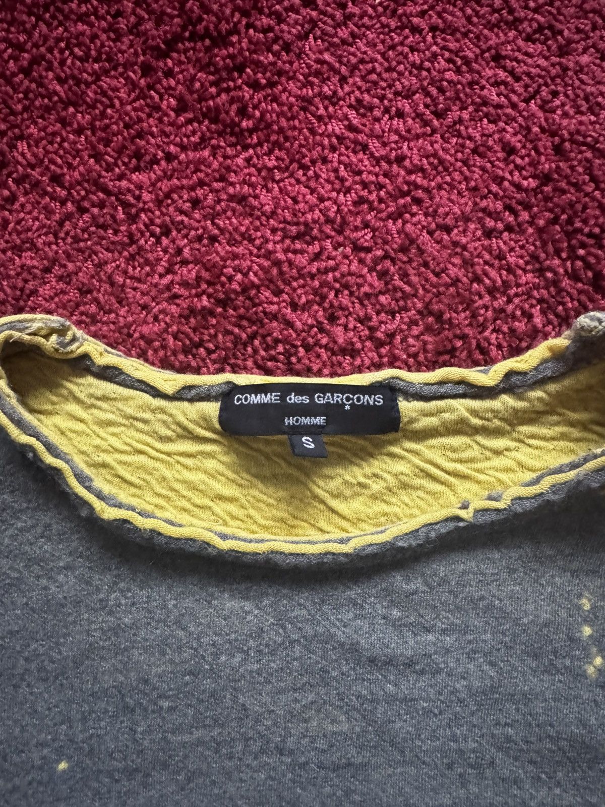 Comme des Garcons Homme Comme des garçons double layered longsleeve Size US S / EU 44-46 / 1 - 2 Thumbnail