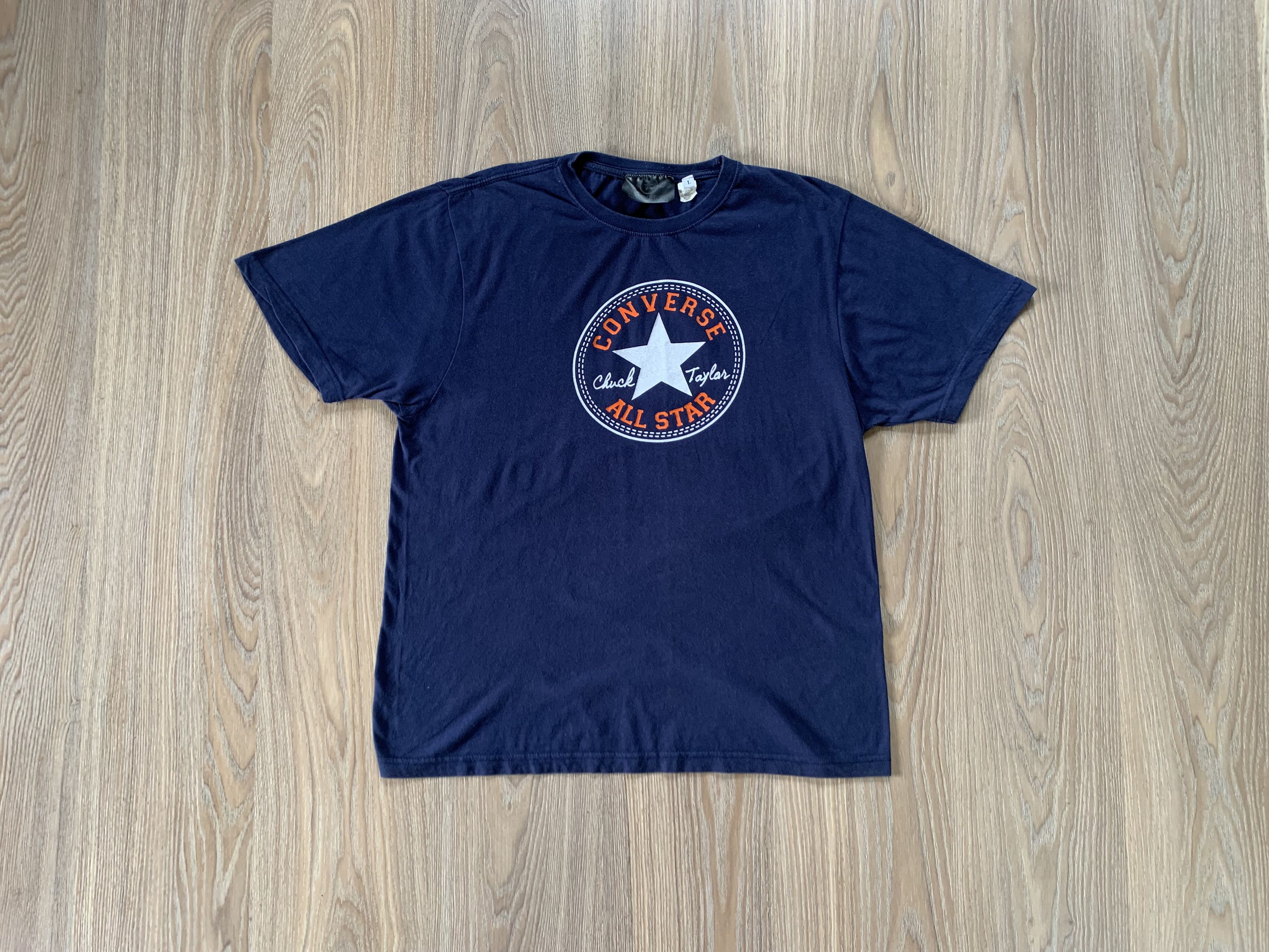 Converse × Vintage Converse Vintage Big Logo T-Shirt Size US L / EU 52-54 / 3 - 1 Thumbnail