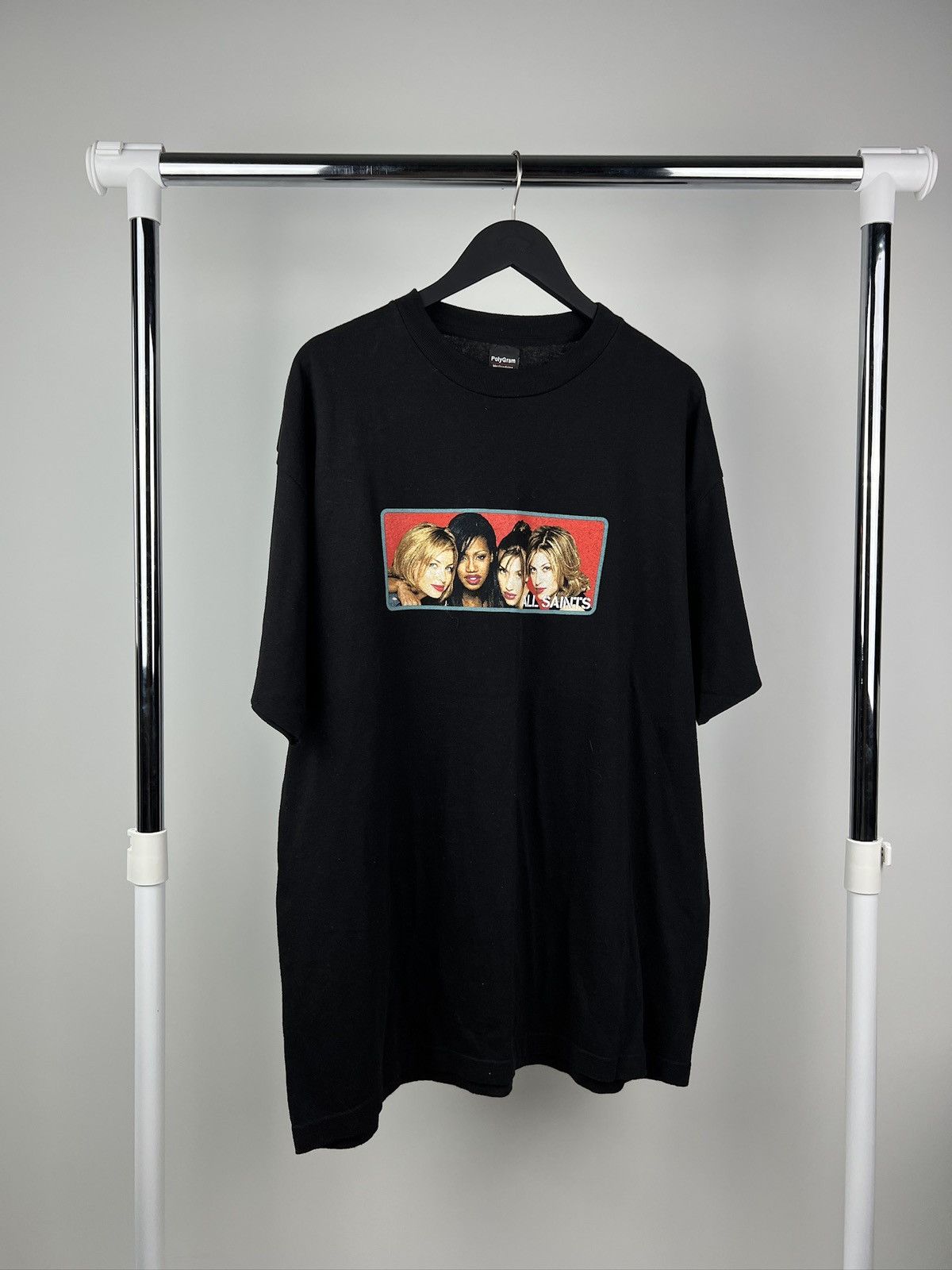 VERY RARE ALL SAINTS ENGLISH POP ROCK BAND 90s T-SHIRT 90s