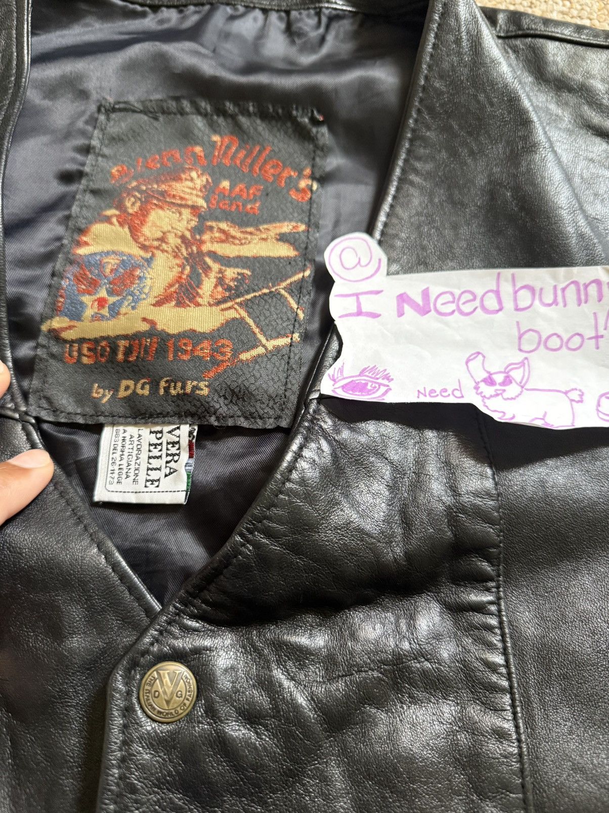 Leather Italian Leather Vest Size US M / EU 48-50 / 2 - 3 Thumbnail