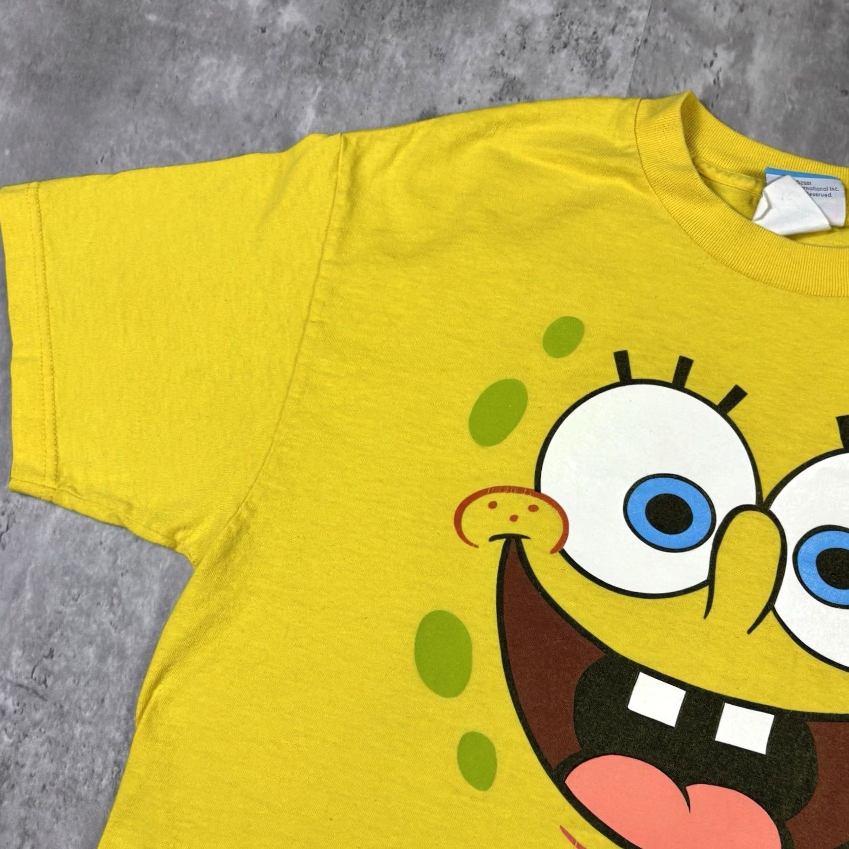 Vintage VINTAGE SpongeBob SquarePants T Shirt Yellow Cartoon Tv Promo Shirt Mens L Yellow 90s 2000s Size US L / EU 52-54 / 3 - 6 Thumbnail