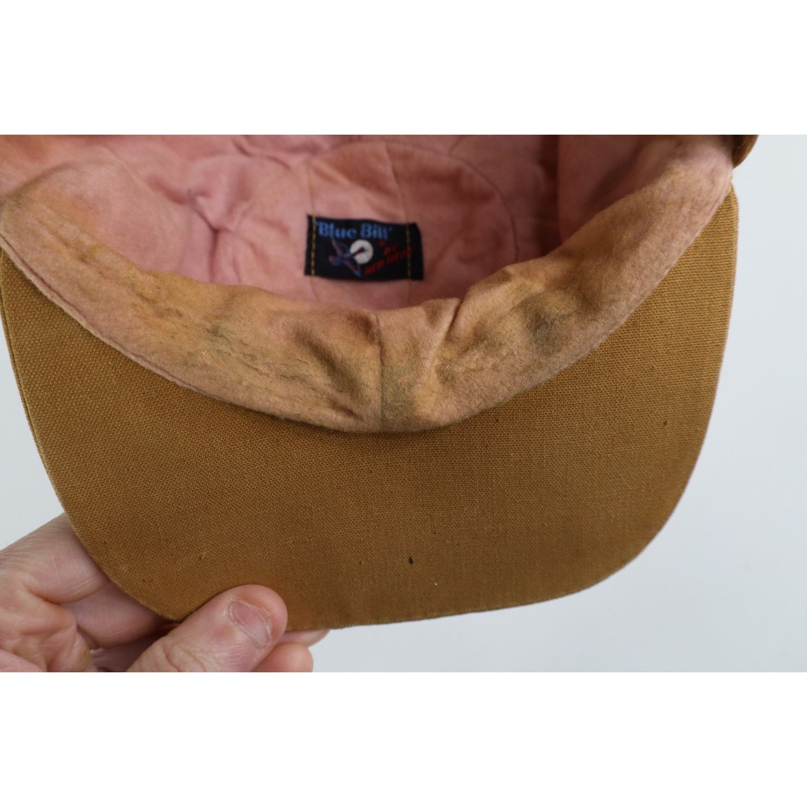 Vintage Vintage 30s 40s Chamois Cloth Lined Canvas Hunting Hat Size ONE SIZE - 9 Thumbnail