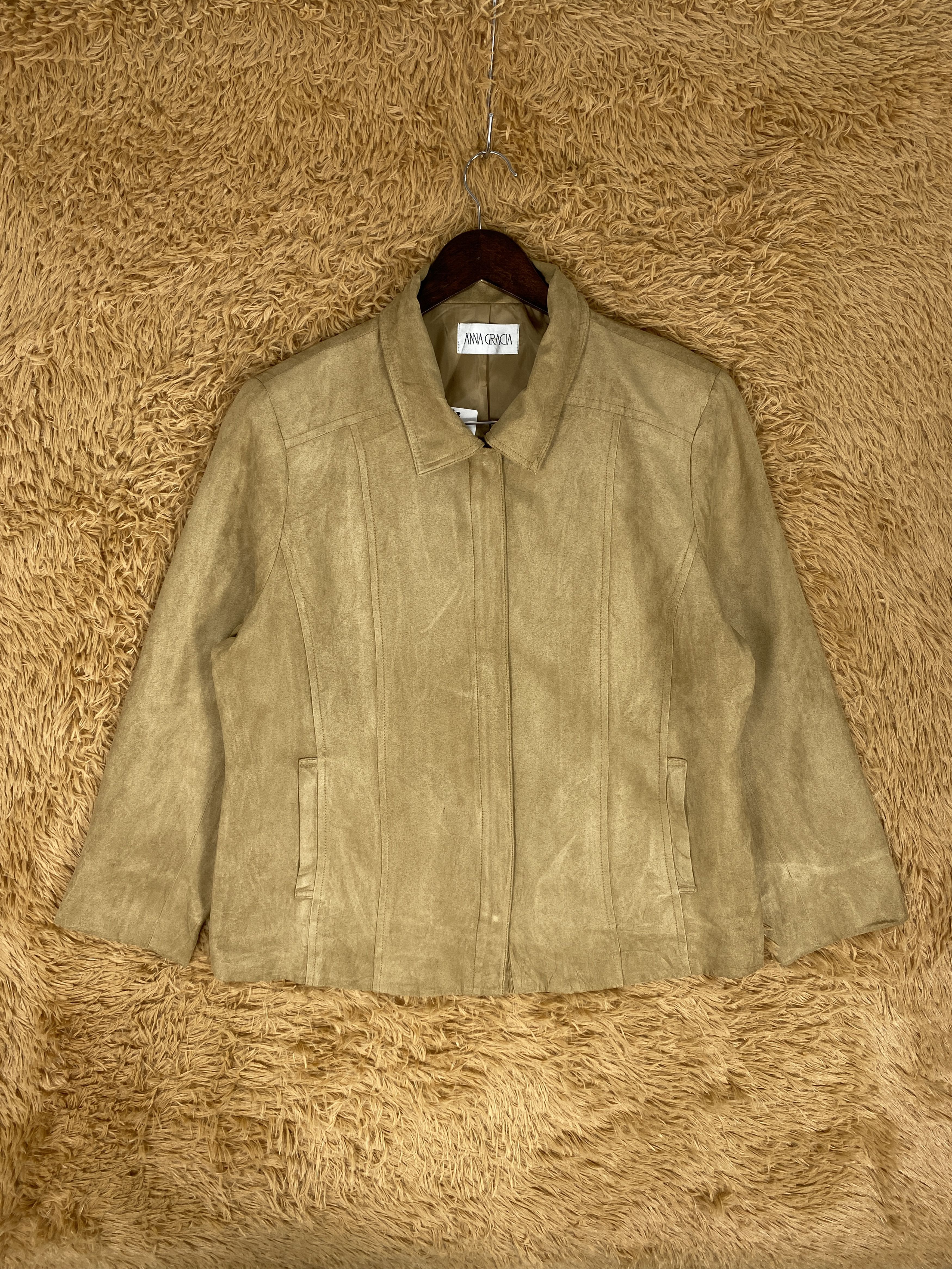 Japanese Brand Vintage Anna Gracia Jacket J2253 Size US S / EU 44-46 / 1 - 1 Thumbnail