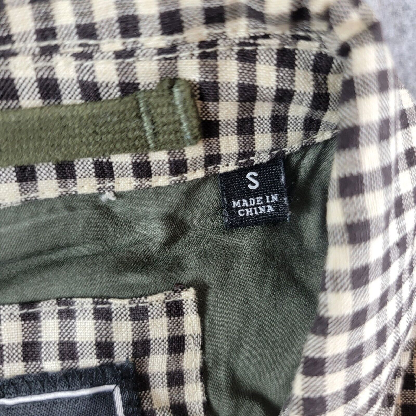 Todd Snyder Todd Snyder Gingham Scooter Bomber Jacket size S Cream Size US S / EU 44-46 / 1 - 10 Thumbnail