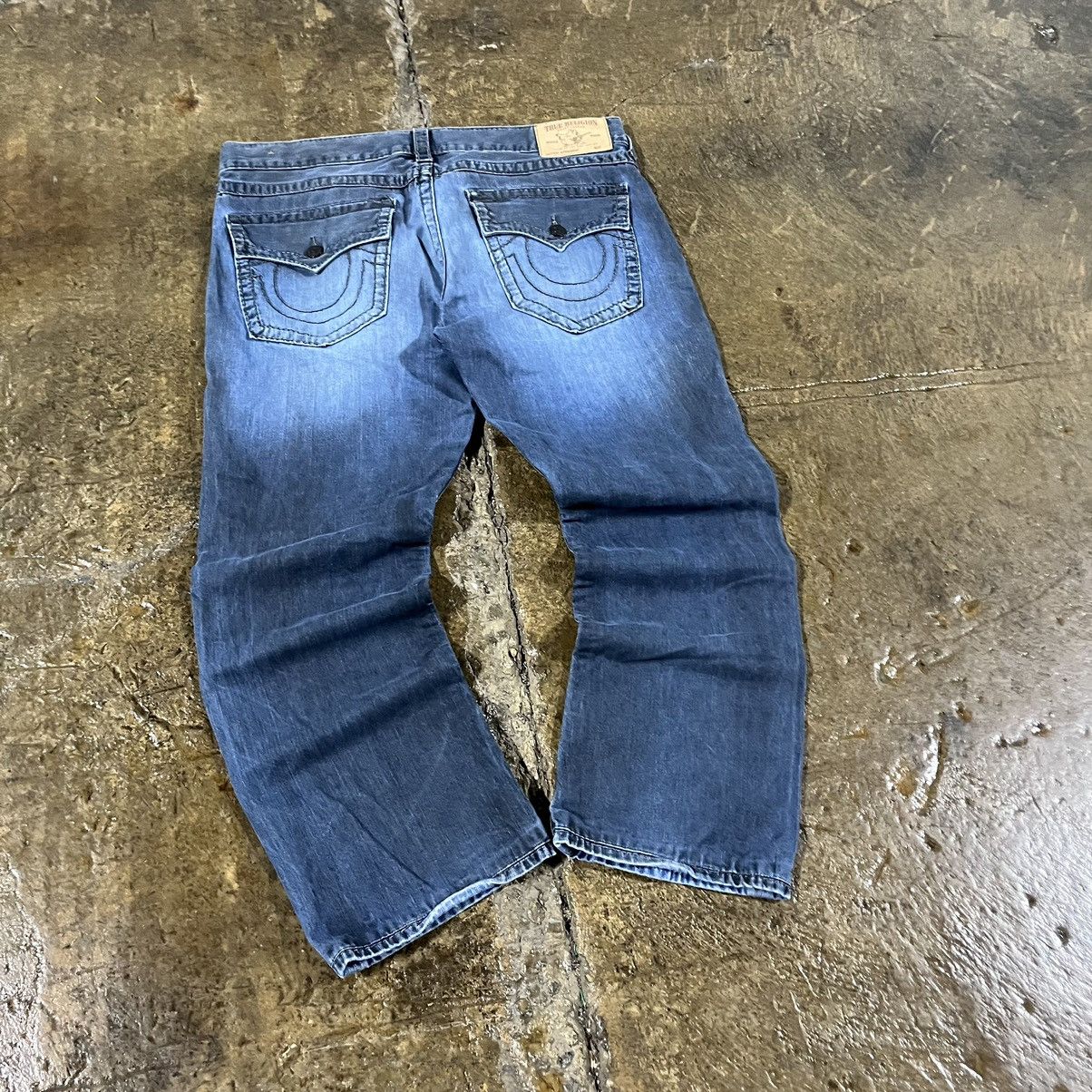True Religion × Vintage Crazy Vintage Y2K True Religion Baggy Hip-Hop Wide Leg Jeans Size US 40 / EU 56 - 3 Thumbnail