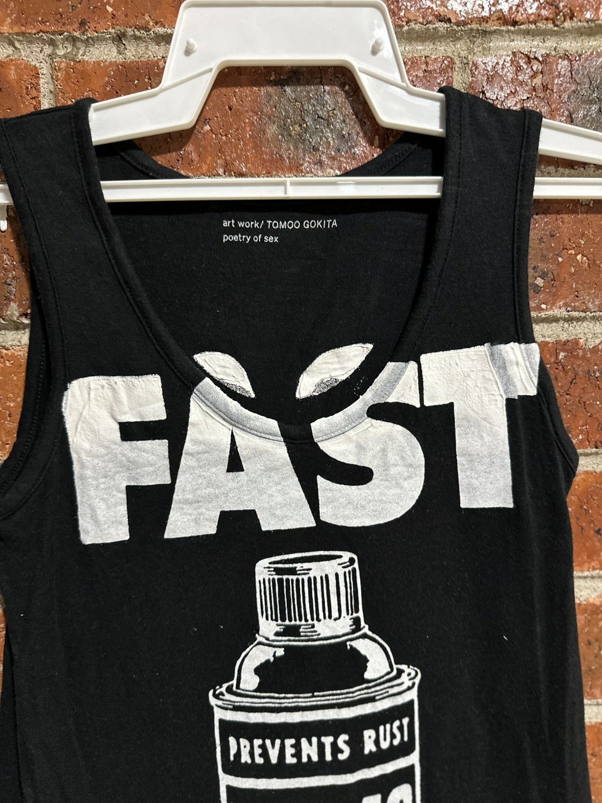 Japanese Brand Vintage Tomoo Gokita Tank Top Faded Size US XS / EU 42 / 0 - 3 Thumbnail