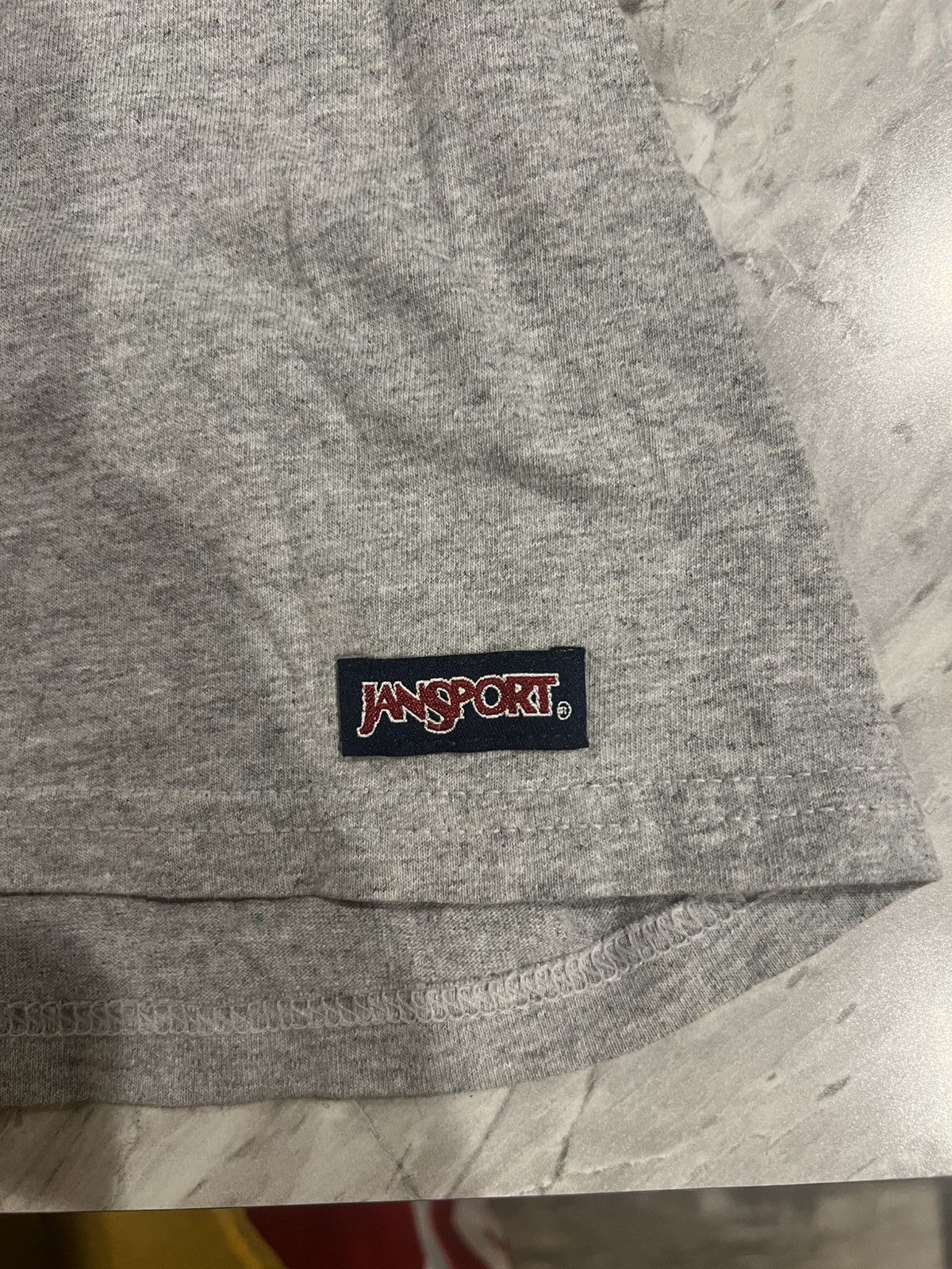 Vintage Jansport Grey Vintage Michigan T-Shirt Size US XL / EU 56 / 4 - 2 Thumbnail