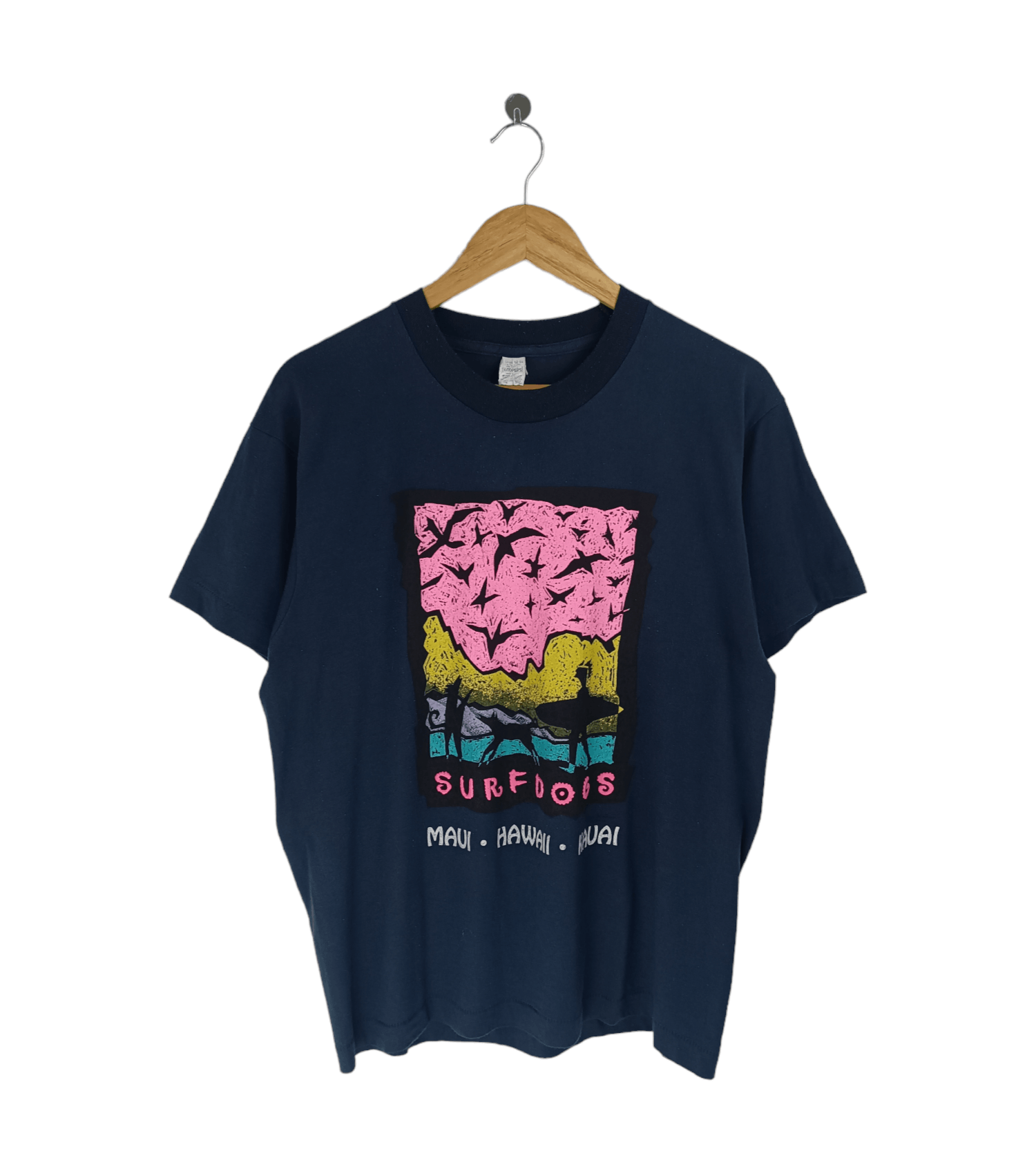 Vintage VERY RARE🔥VINTAGE 80'S HAWAII SURF DOGS RARE AF TEE Size US L / EU 52-54 / 3 - 1 Thumbnail