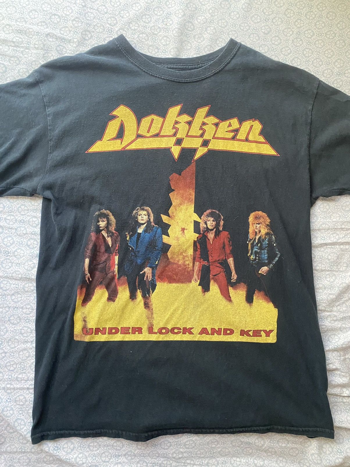 Band Tees × Vintage Dokken 1985 Tour T-shirt Size US S / EU 44-46 / 1 - 1 Thumbnail