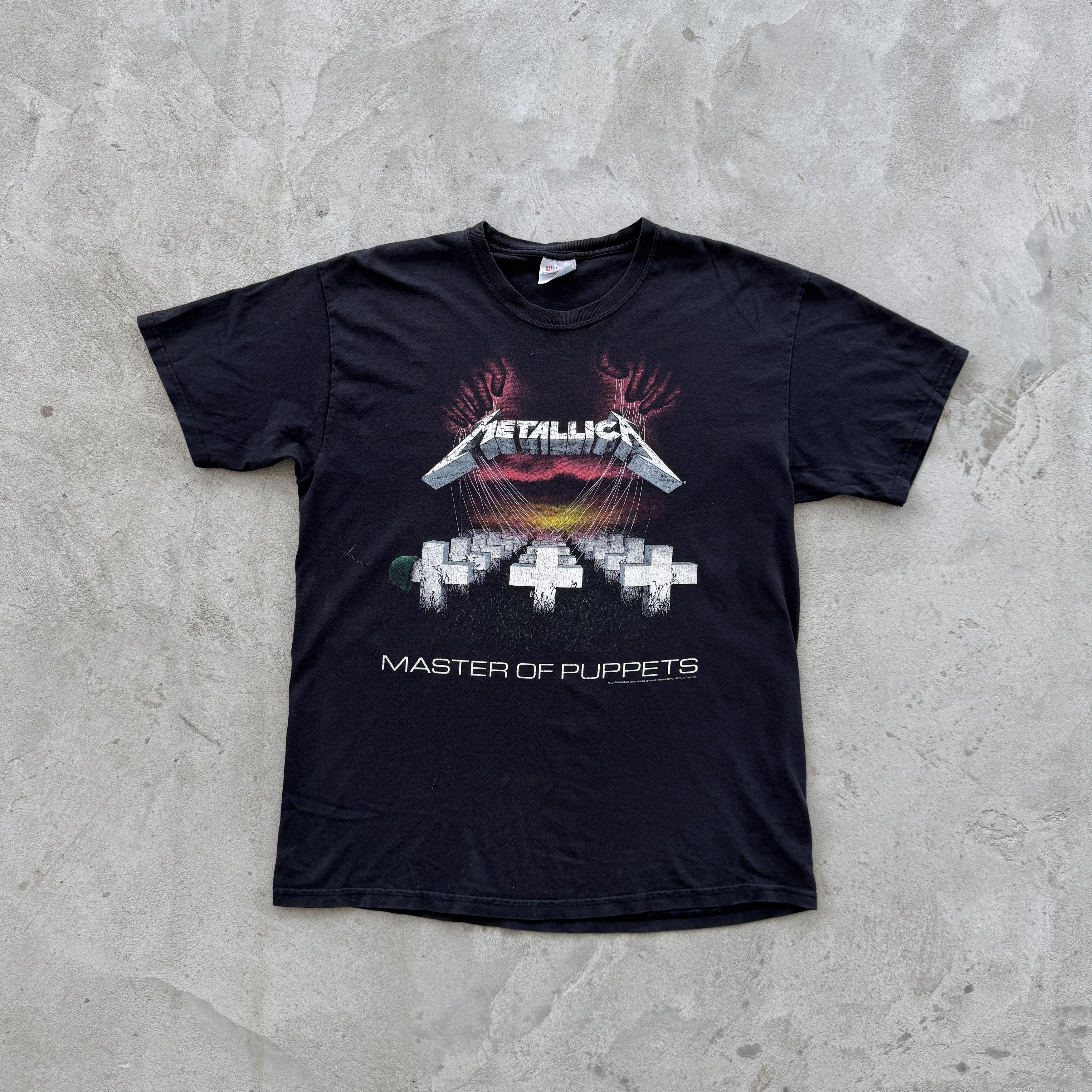 Metallica Vintage 90s Metallica Master of Puppets Metal Band Tee Size US L / EU 52-54 / 3 - 1 Thumbnail