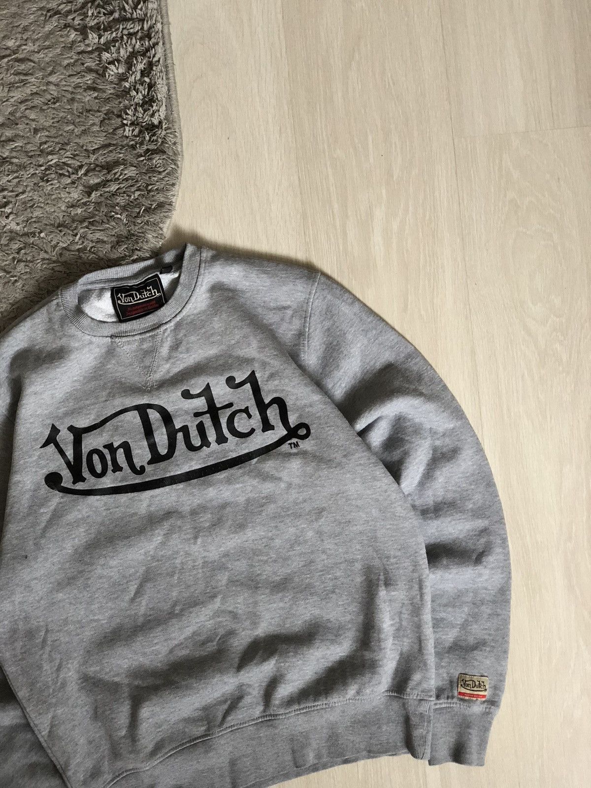 Vintage × Von Dutch Vintage Von Dutch Y2K Big Logo Sweatshirt Size US M / EU 48-50 / 2 - 2 Thumbnail