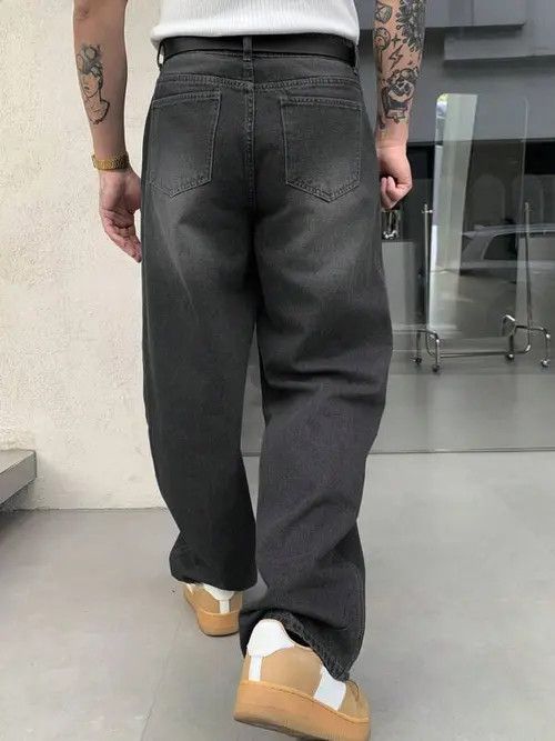 Japanese Brand × Vintage Baggy Spider DIstressed Jeans Street Size US 34 / EU 50 - 3 Thumbnail