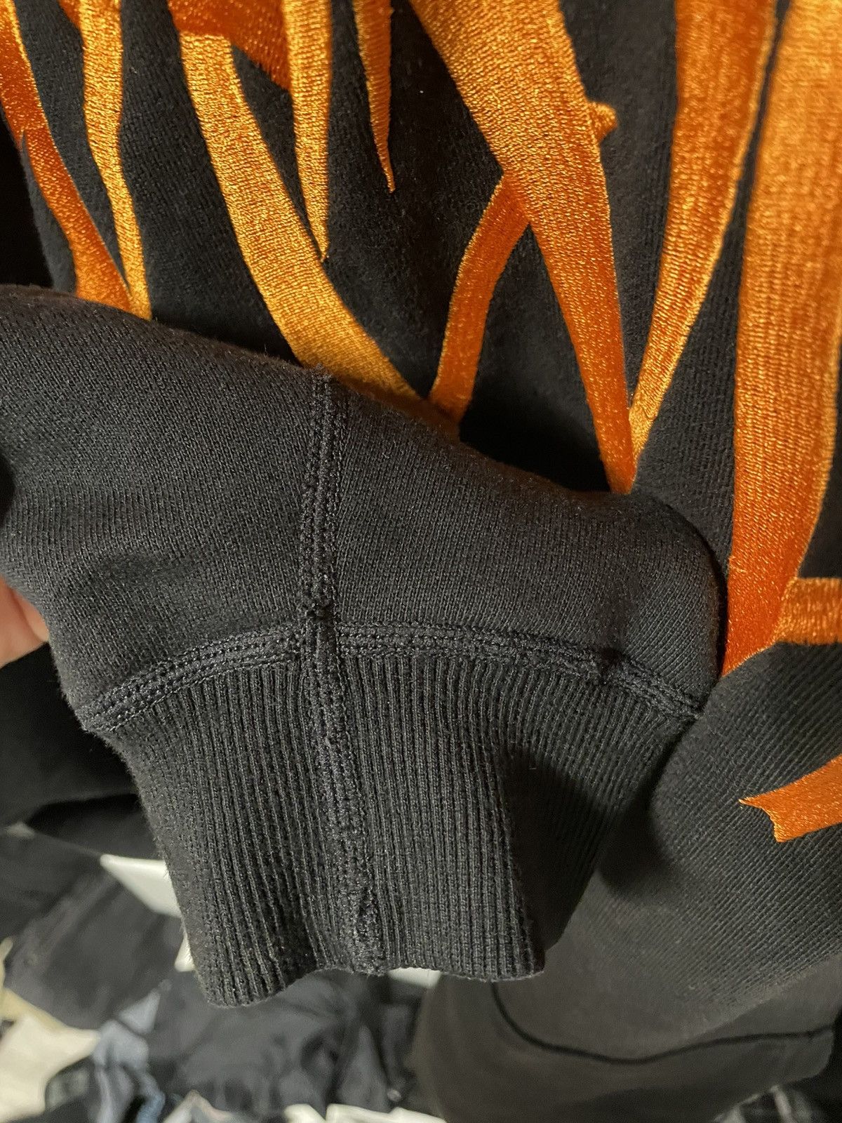 Revenge Revenge hoodie halloween black orange embroidered Size US XL / EU 56 / 4 - 7 Thumbnail
