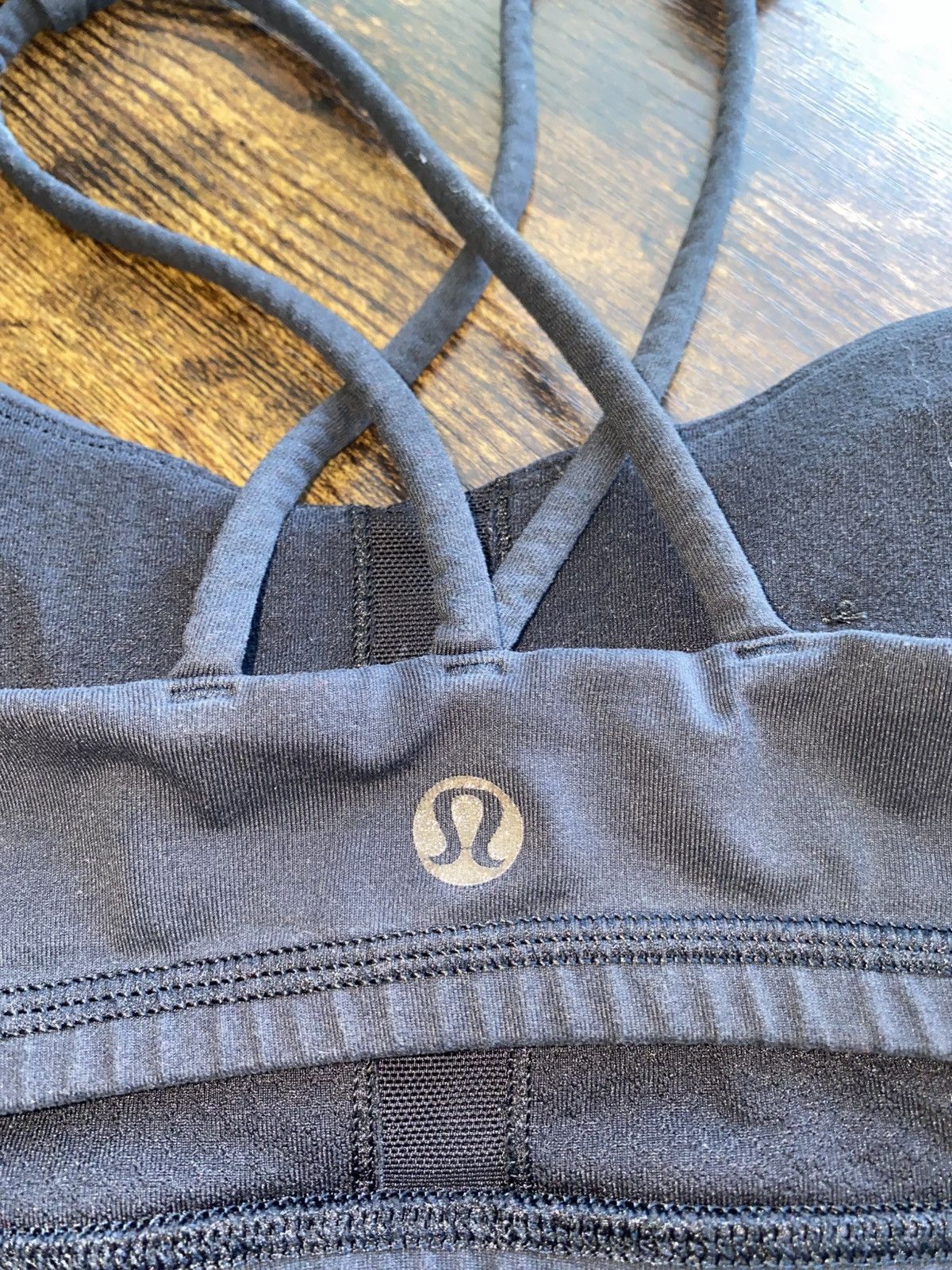 Lululemon Lululemon Black Strappy Sports Bra Top Size M / US 6-8 / IT 42-44 - 5 Thumbnail