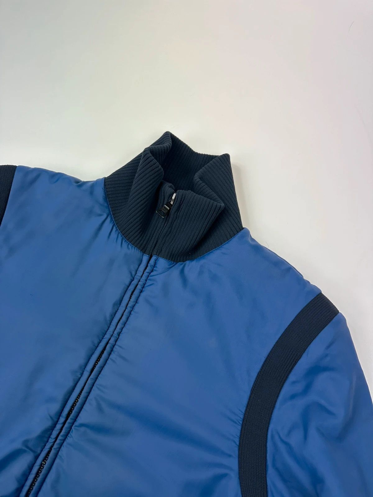 Prada Prada Sport Early Sample Electric Blue Padded Nylon Jacket Size US M / EU 48-50 / 2 - 4 Thumbnail