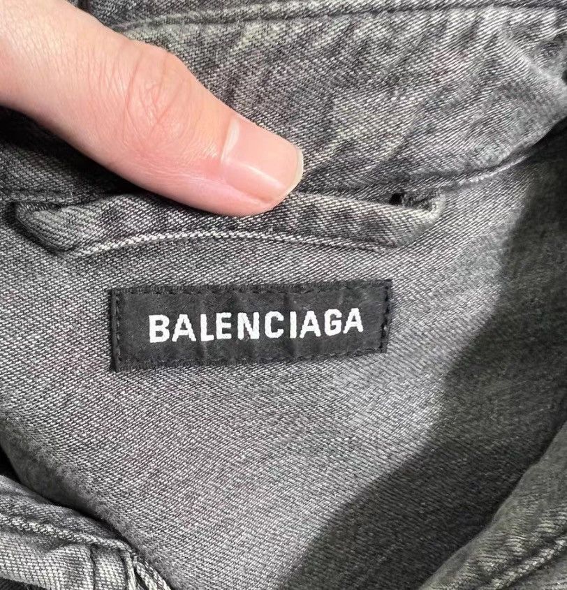 Balenciaga balenciaga Splicing jacket 2410-Nextarrow Size US S / EU 44-46 / 1 - 5 Thumbnail