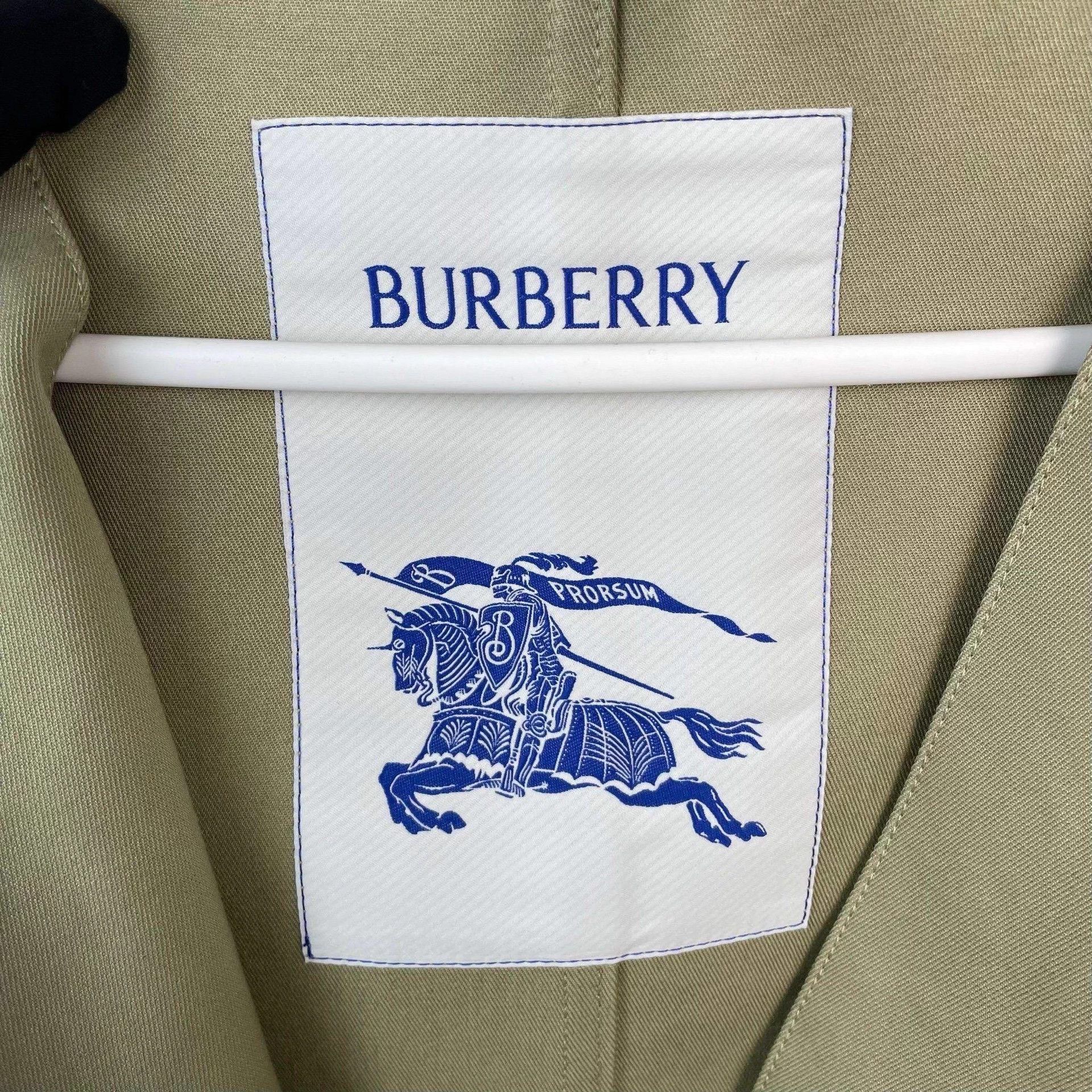 Burberry Burberry Women's Green Jacket Size S Size S / US 4 / IT 40 - 6 Thumbnail