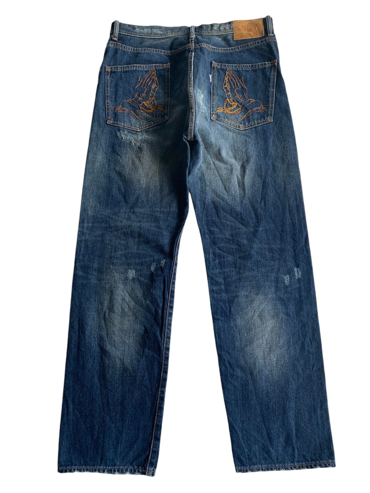 Santeria Eyedy Rare Selvedge Distressed Denim