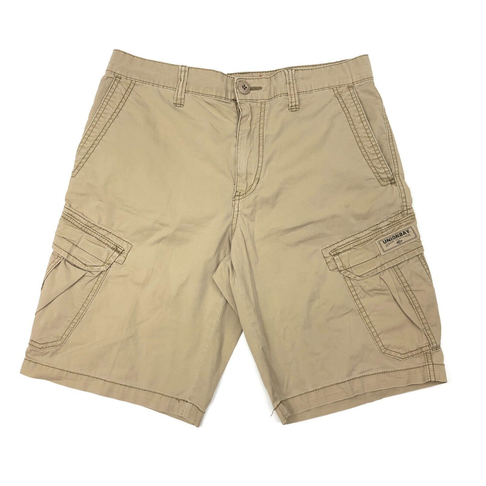 UNIONBAY Union Bay Tan Brown Khaki Cargo Short Y2K Casual Size 32 Size US 32 / EU 48 - 1 Thumbnail