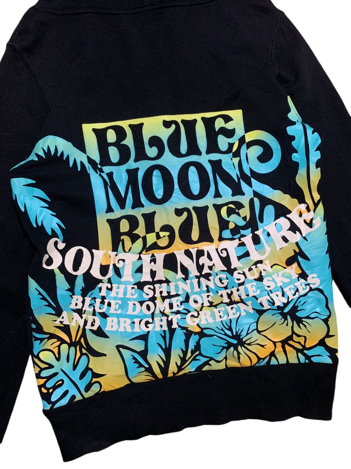 If Six Was Nine × Japanese Brand × Le Grande Bleu (L.G.B.) Blue Moon Blue fur hoodie japanese style Size US S / EU 44-46 / 1 - 4 Thumbnail