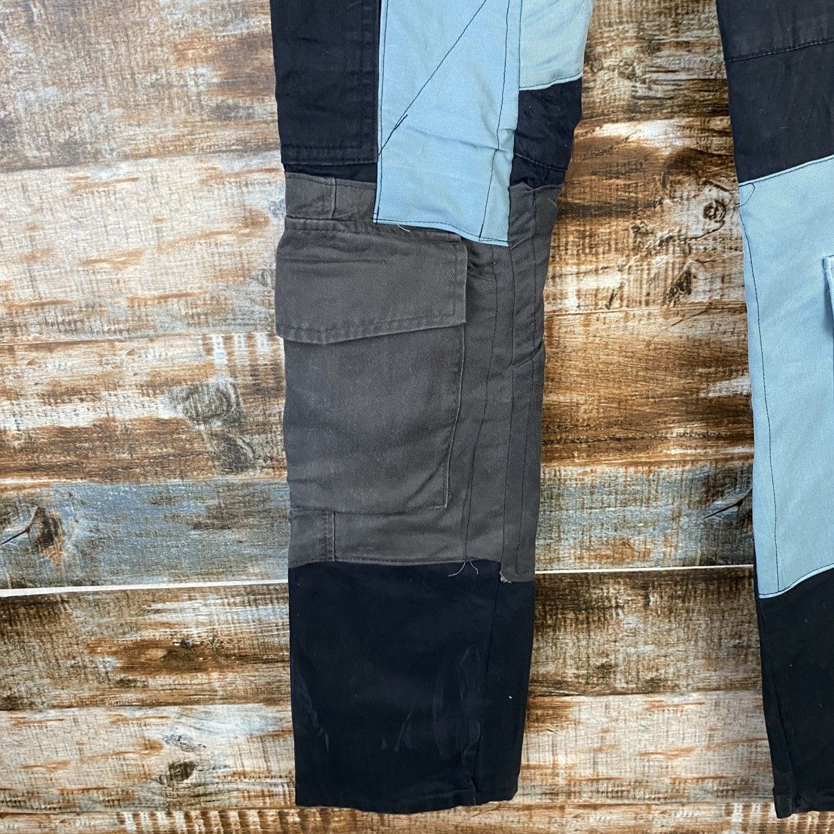 Japanese Brand DL Grazie Black Cargo Multipocket Pants #C926 Size US 26 / EU 42 - 11 Thumbnail