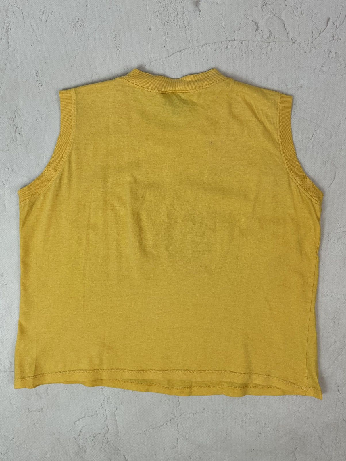 If Six Was Nine Vintage Printed Yellow Top Size S / US 4 / IT 40 - 5 Thumbnail