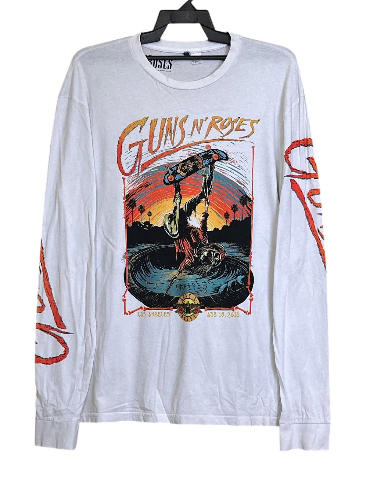 Guns N' Roses GUNS N ROSES LOS ANGELES 2016 LONG SLEEVE T SHIRT Size US L / EU 52-54 / 3 - 1 Thumbnail