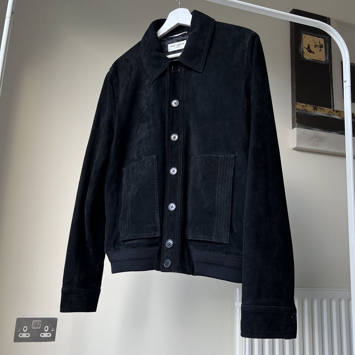 Saint Laurent Paris Saint Laurent Suede Jacket 52 Size US L / EU 52-54 / 3 - 2 Thumbnail
