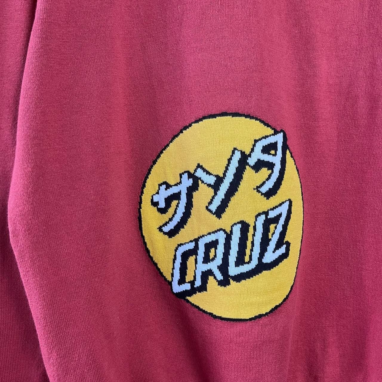 Santa Cruz Skateboards Santa Cruz Big Logo Knitted Sweater Pullover Size US M / EU 48-50 / 2 - 6 Thumbnail