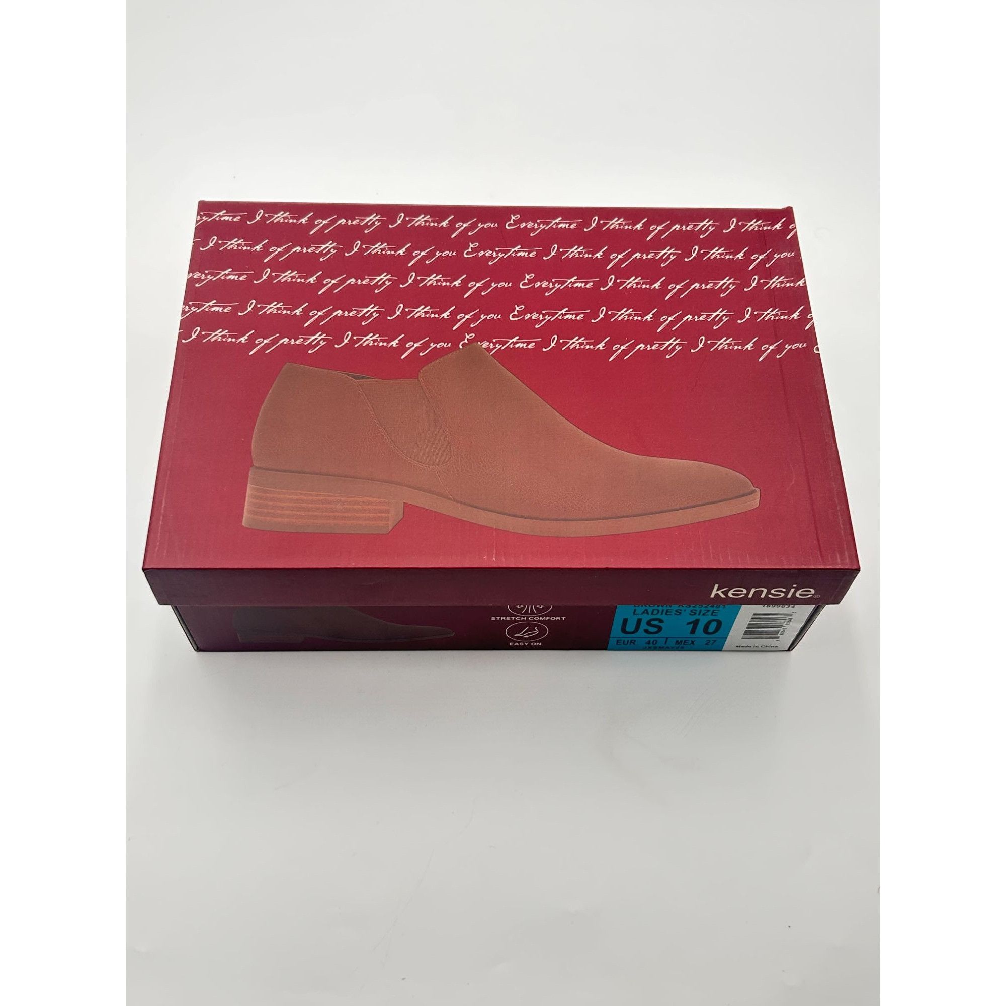 Other Kensie Sammy Ankle Booties Women US 10 Brown Slip On Chelsea Size US 10 / IT 40 - 8 Thumbnail