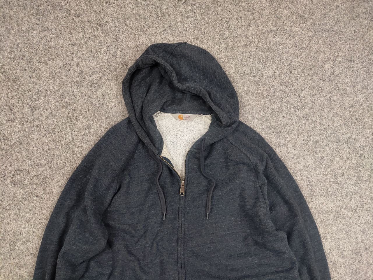 Carhartt Vintage Carhartt Zip Hoodie Holbrook Jacket USA Blank Style Size US L / EU 52-54 / 3 - 4 Thumbnail