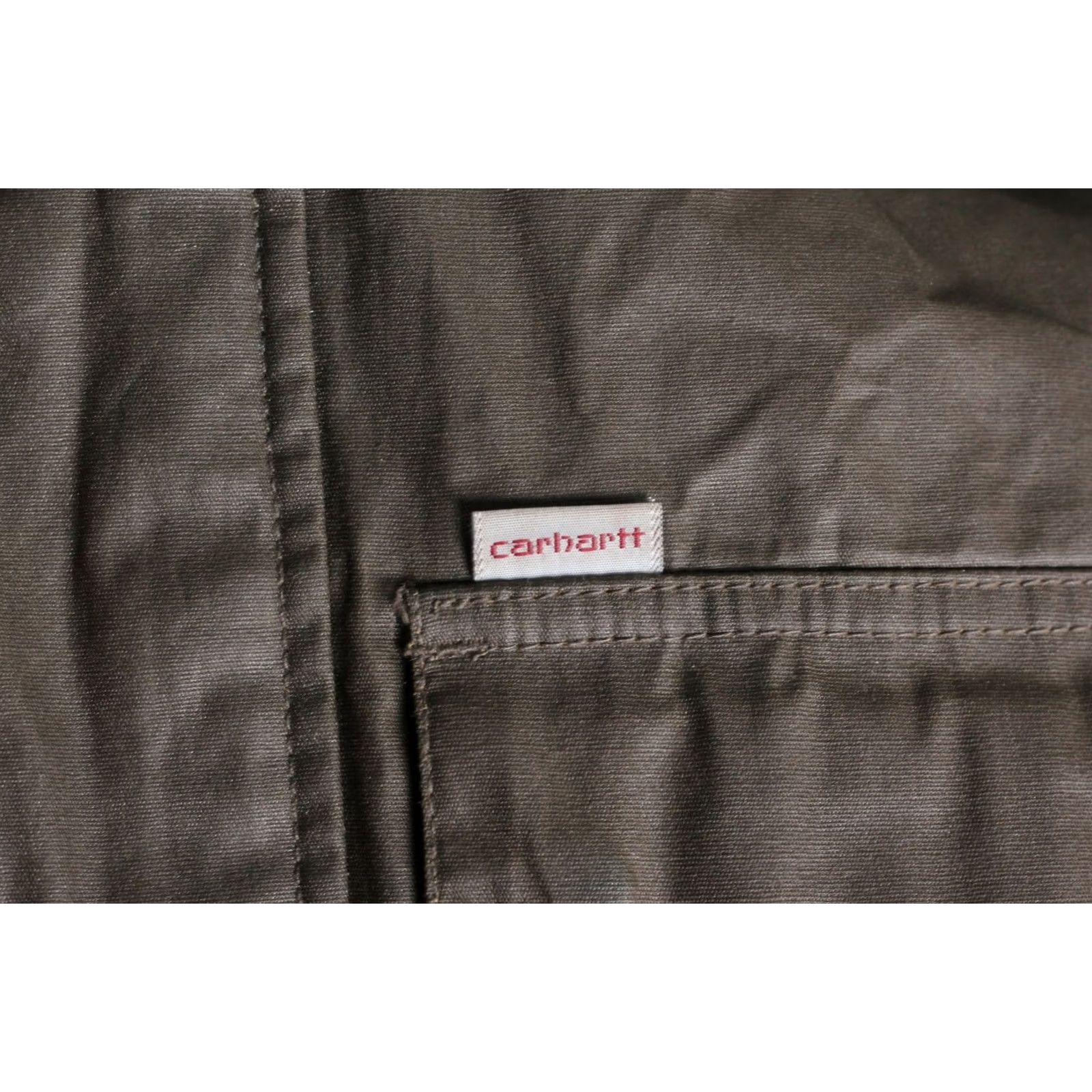 Carhartt Carhartt Torn Waxed Cotton Jacket Women XS MJ5625 Jacket Womens XS Brown Size XS / US 0-2 / IT 36-38 - 5 Thumbnail