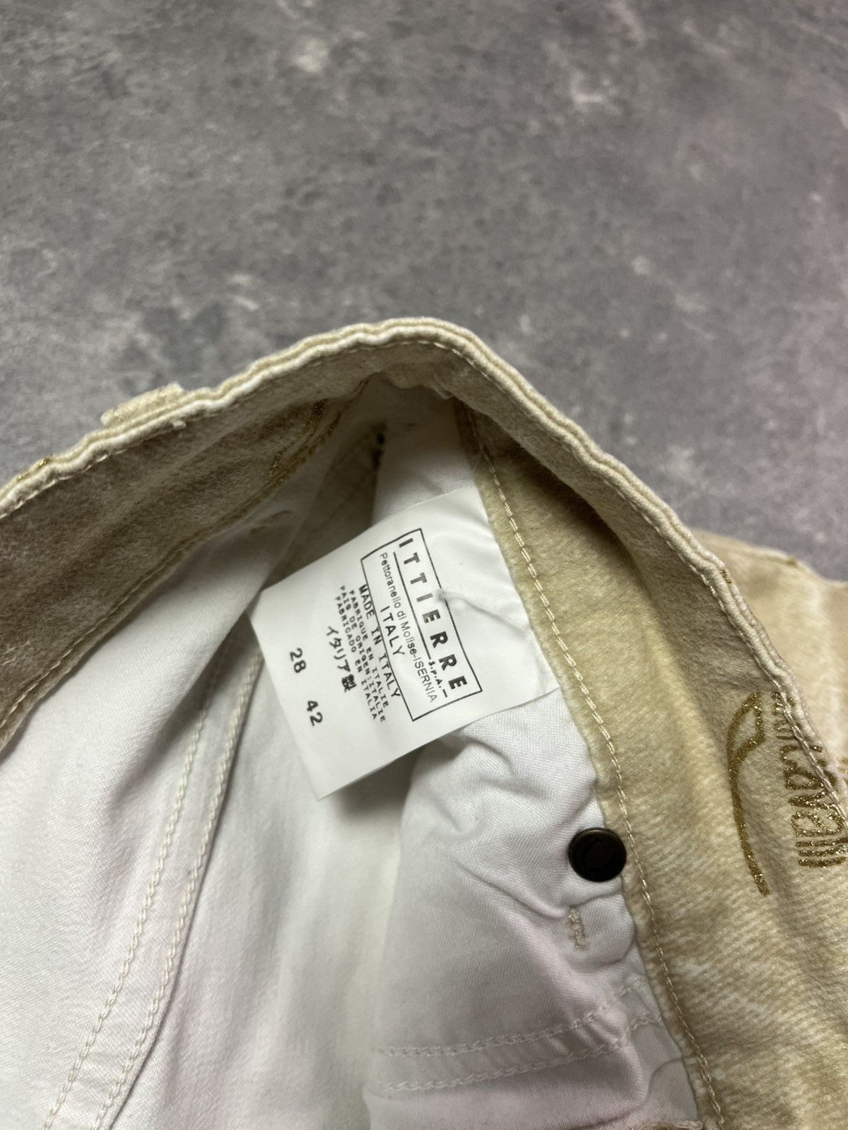 Just Cavalli 00s Just Cavalli Monogram Print Flared Jeans 28 Size US 28 / EU 44 - 9 Thumbnail