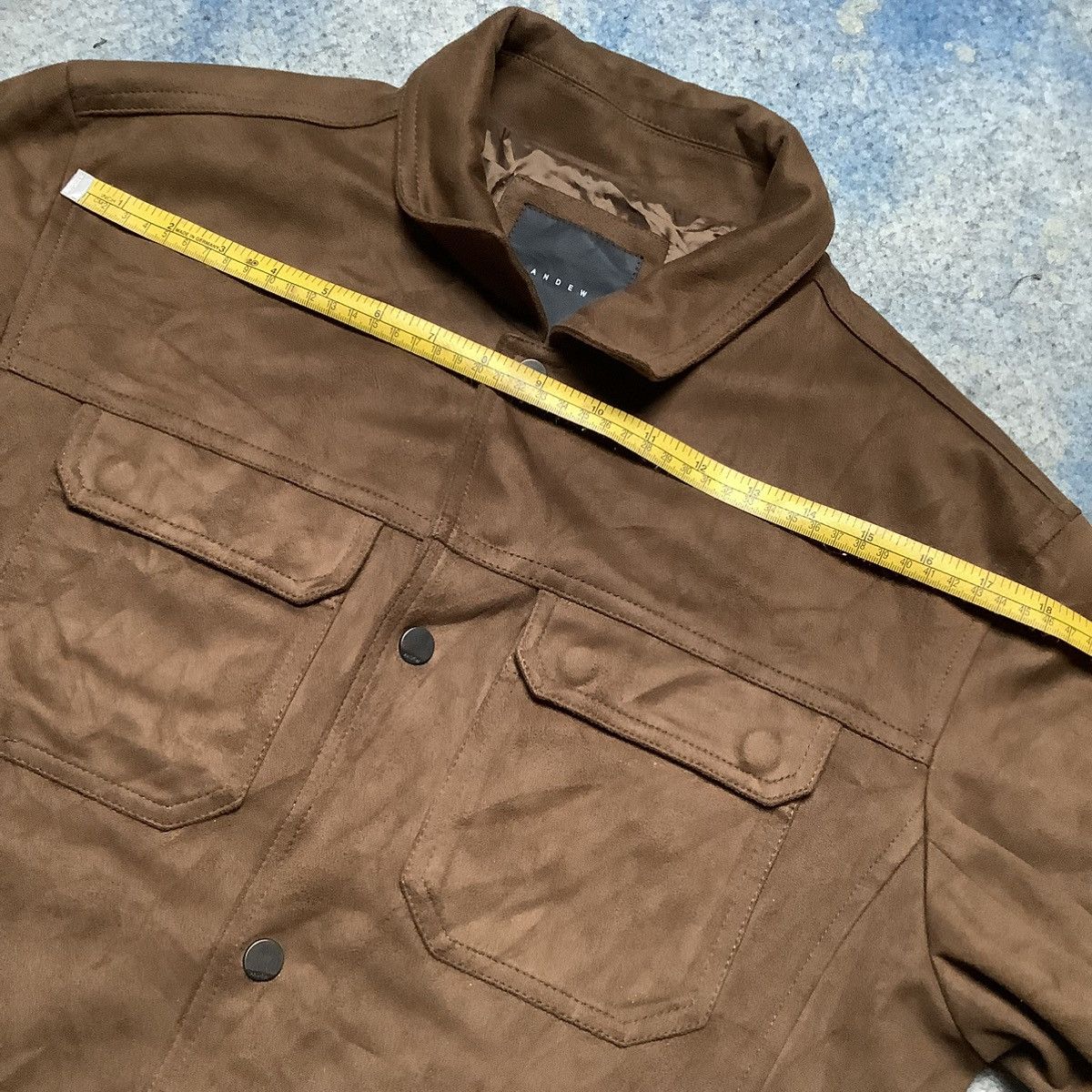 ANDEW × Japanese Brand × Le Grande Bleu (L.G.B.) Andew Casual Jacket Snap Button Size US L / EU 52-54 / 3 - 14 Thumbnail