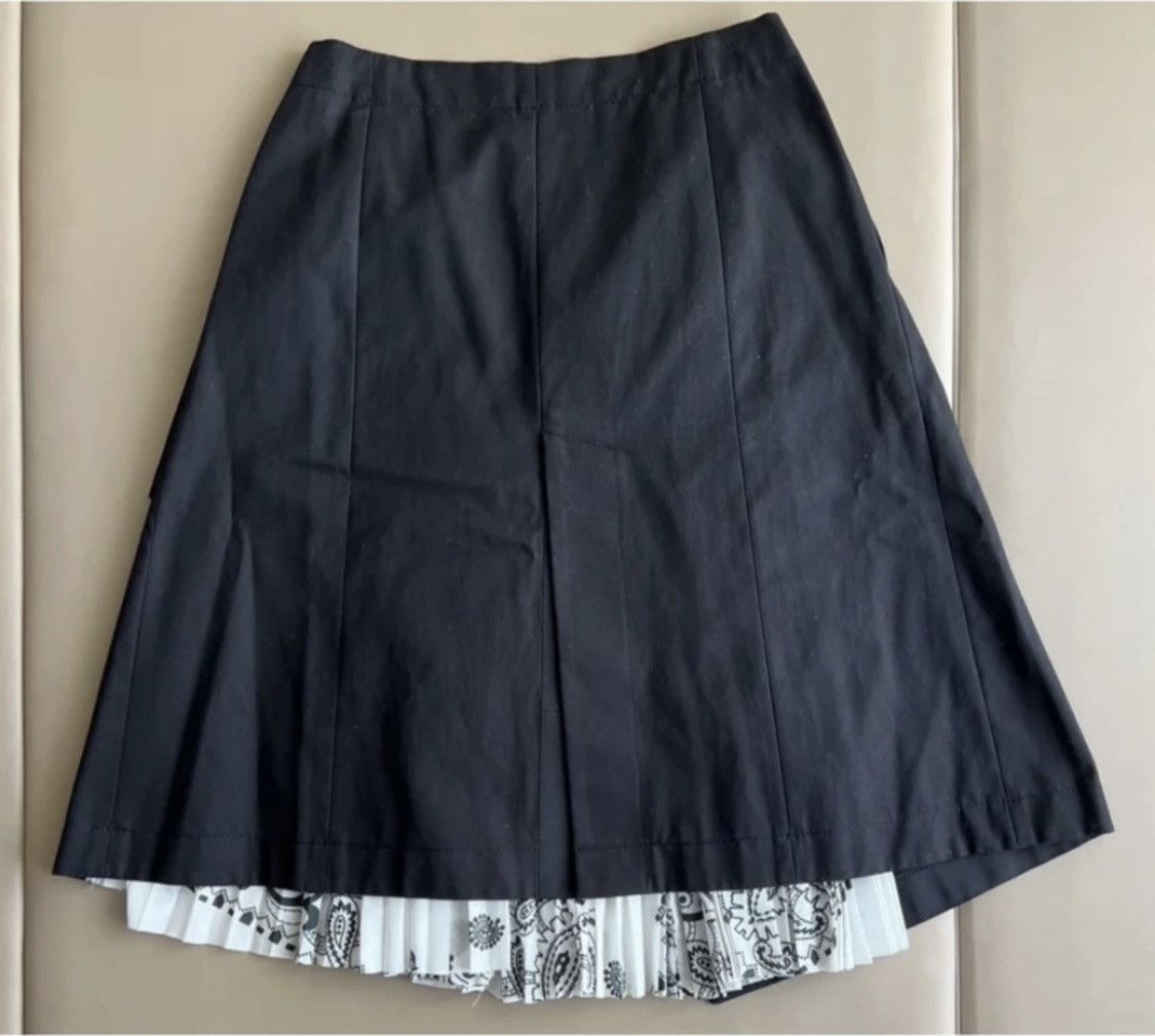 Sacai Sacai pleated skirt size 2 Size 26" / US 2 / IT 38 - 2 Thumbnail