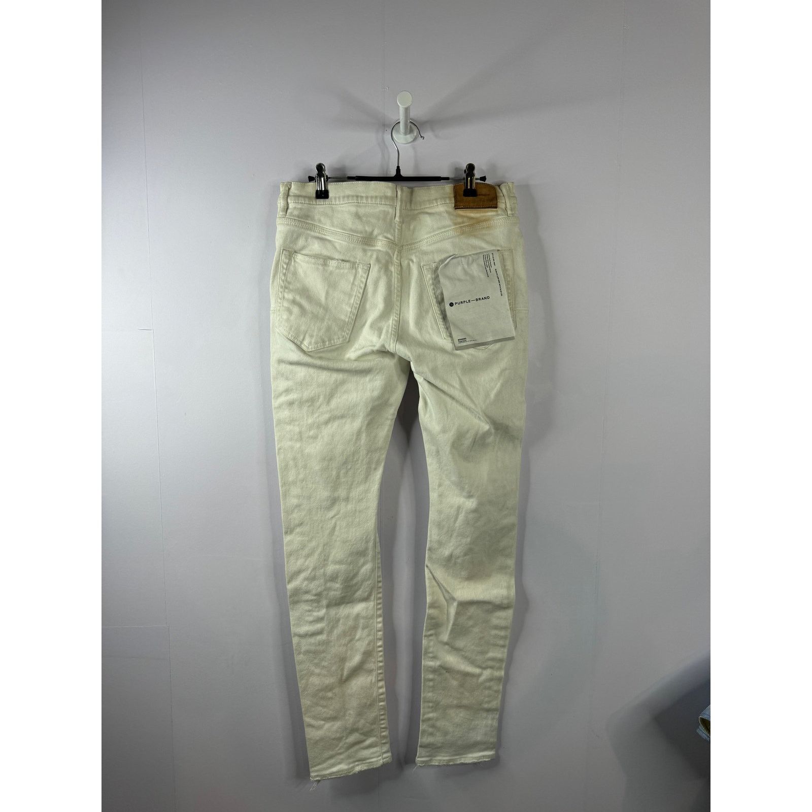 Purple Brand Purple Jeans White White Stripe Used 32 Size US 32 / EU 48 - 2 Thumbnail