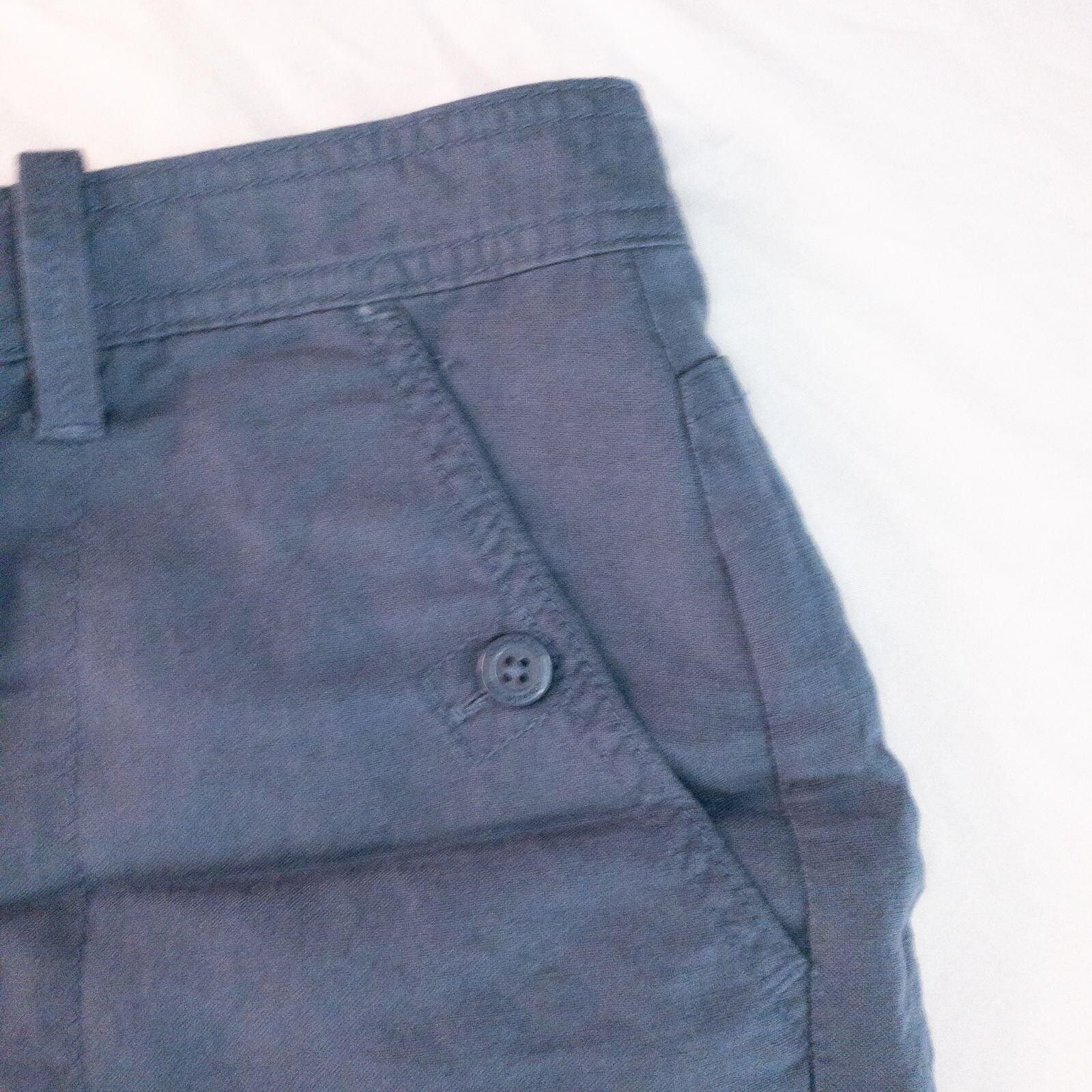Calvin Klein Calvin Klein Blue Solid Shorts Womens 4 Small Size 27" / US 4 / IT 40 - 4 Thumbnail
