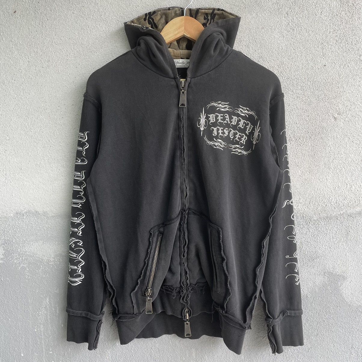 Japanese Brand Vintage Deadly Jester LGB Style Hoodie Size US M / EU 48-50 / 2 - 1 Thumbnail
