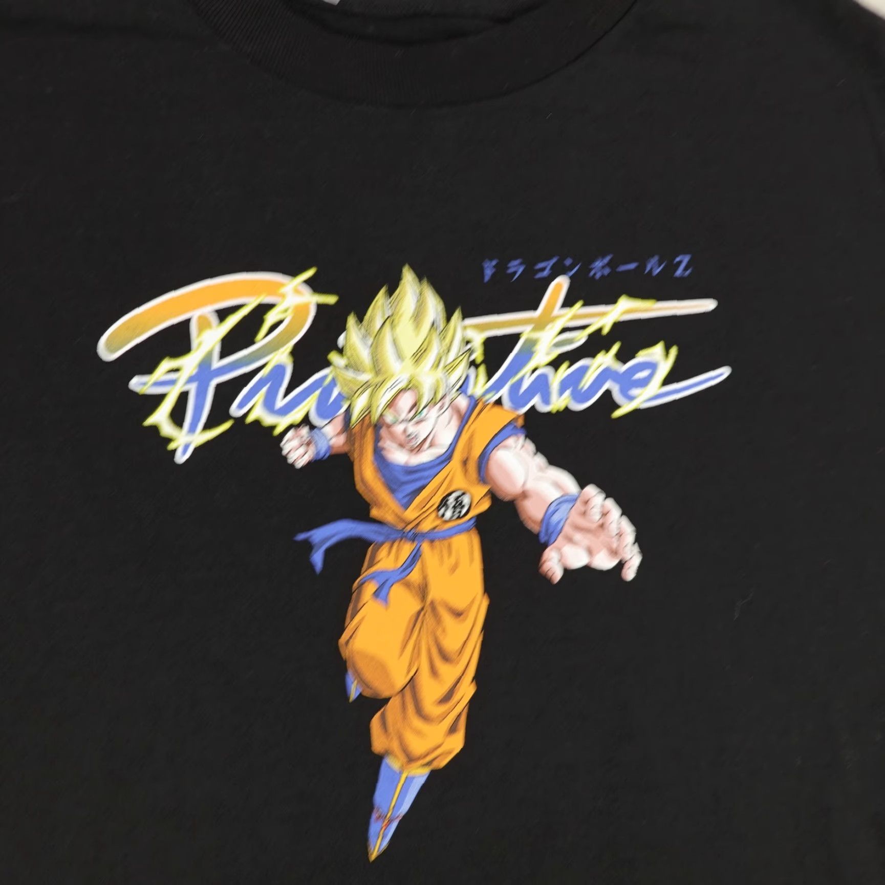 Vintage VINTAGE Primitive Skateboards Dragon Ball Z Shirt Mens Medium Black Graphic Print Goku Super Saiyan Anime Long Sleeve Size US M / EU 48-50 / 2 - 2 Thumbnail
