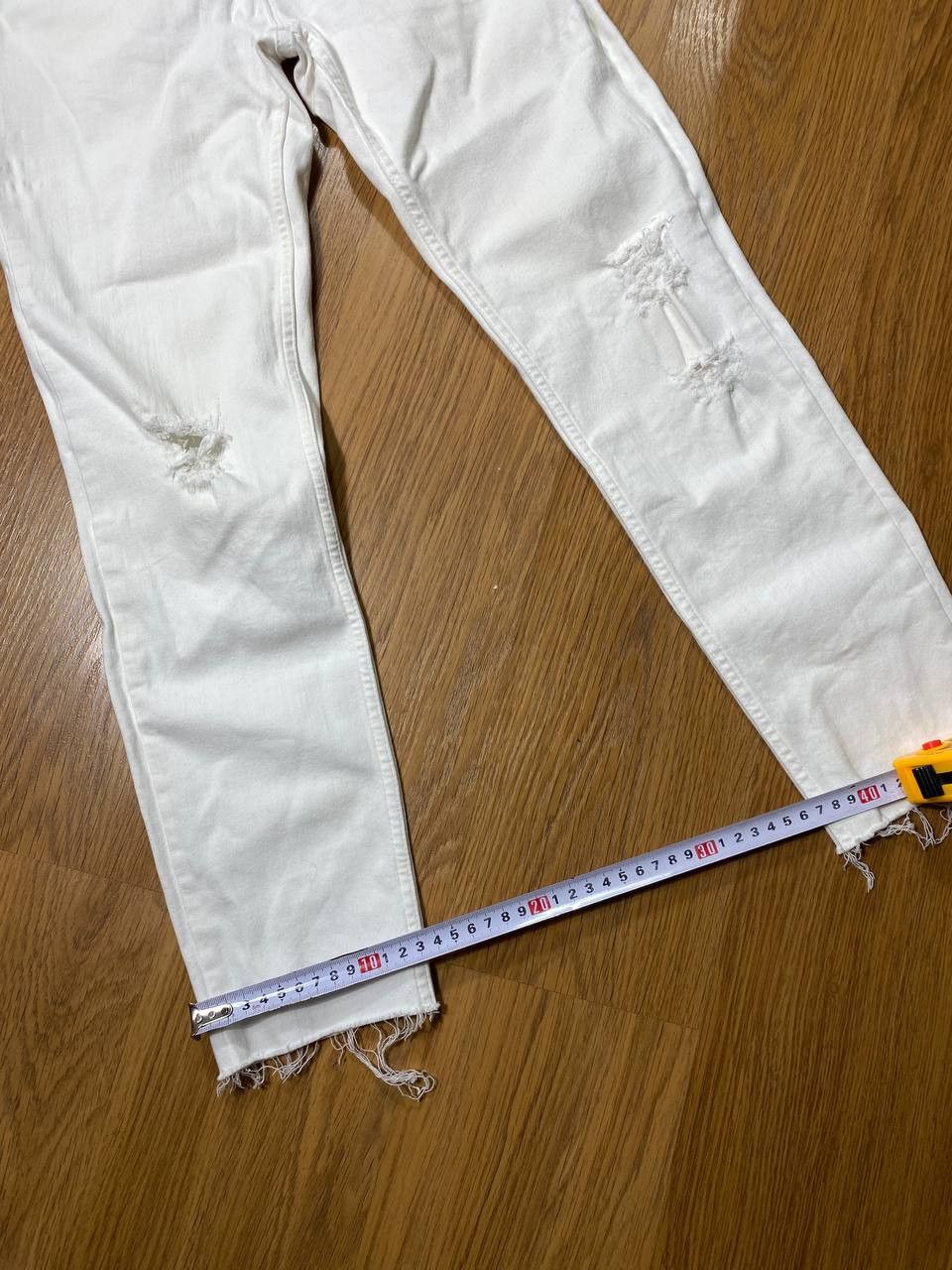 Allsaints × Japanese Brand Crazy Crash Dirty Baggy Faded Jean Japan Avant Garde Style Size US 28 / EU 44 - 7 Thumbnail