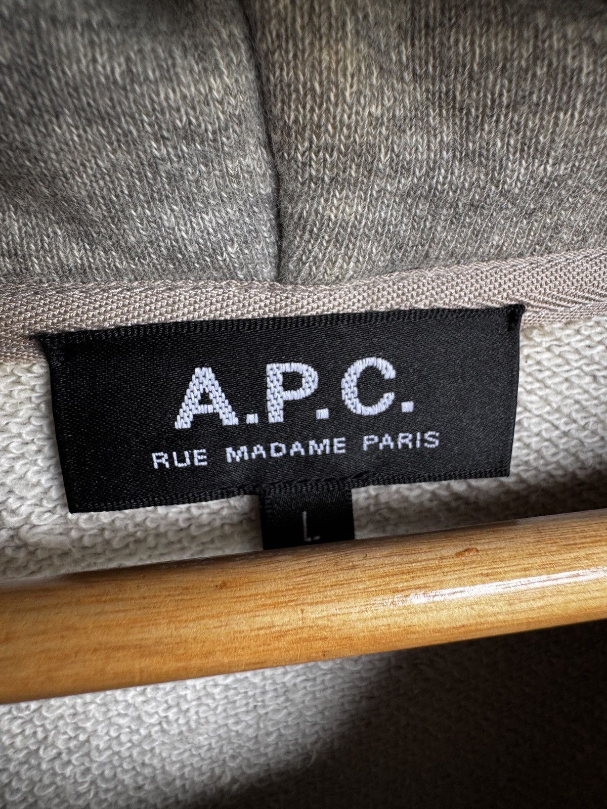 A.P.C. Vintage A.P.C Loose Zipper Hoodie Size US M / EU 48-50 / 2 - 3 Thumbnail