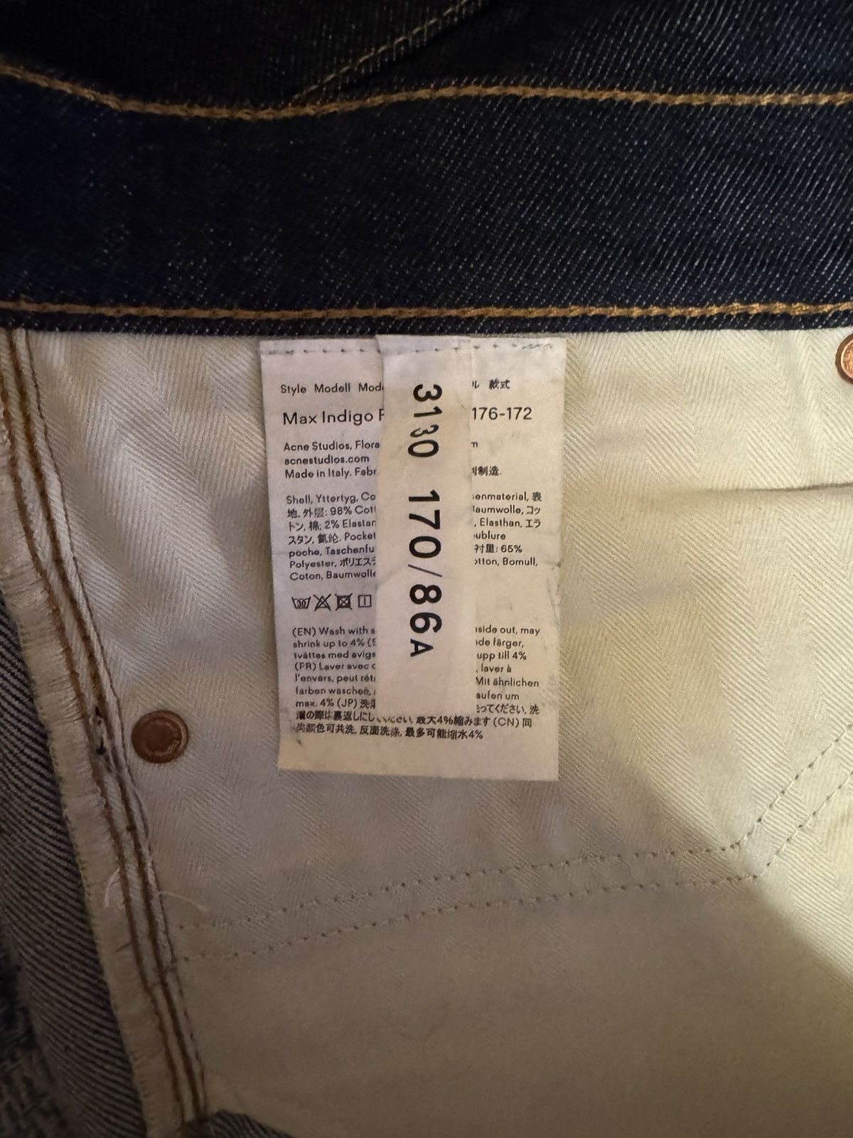 Acne Studios Acne Studios jeans Size US 31 - 5 Thumbnail