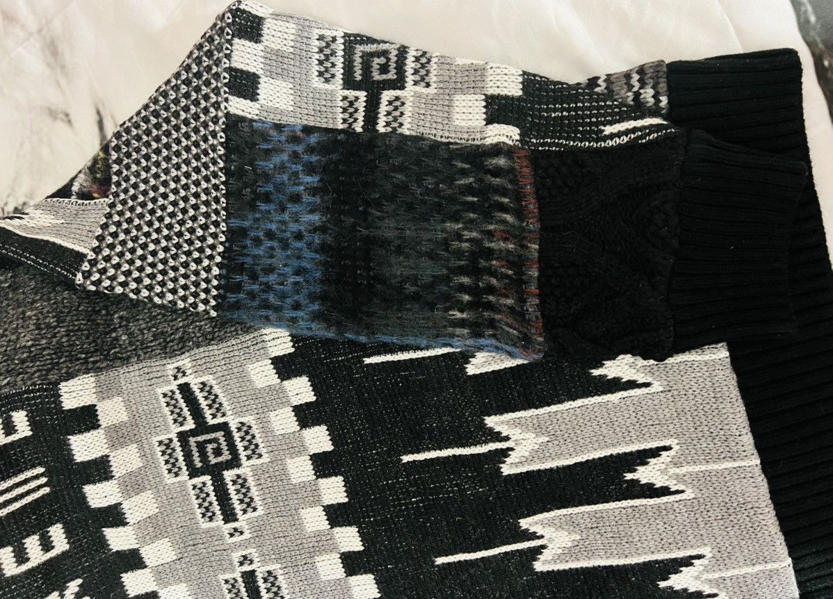 Supreme Supreme Patchwork Zip Up Hooded Sweater - Large Size US L / EU 52-54 / 3 - 7 Thumbnail